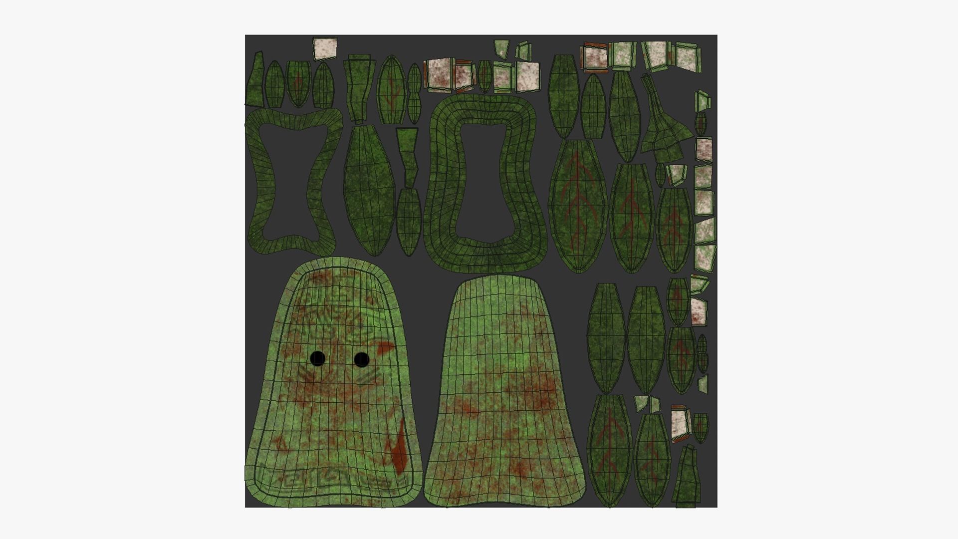 10 Tribal Masks H Collection - Costume Character Design _50