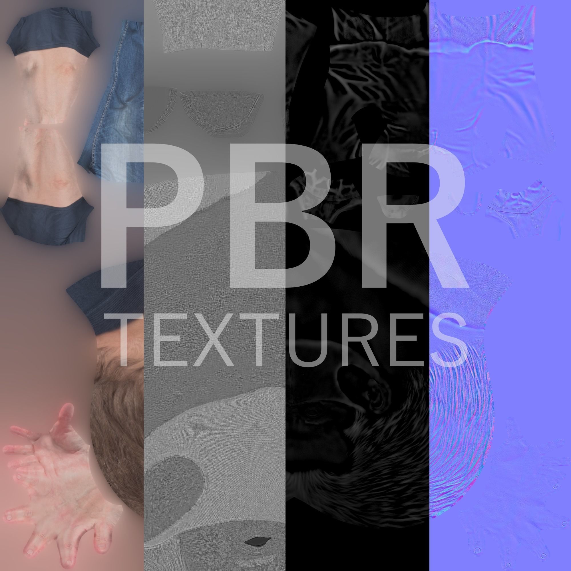 Man in black face mask ready for animation 405 Low-poly 3D model_9