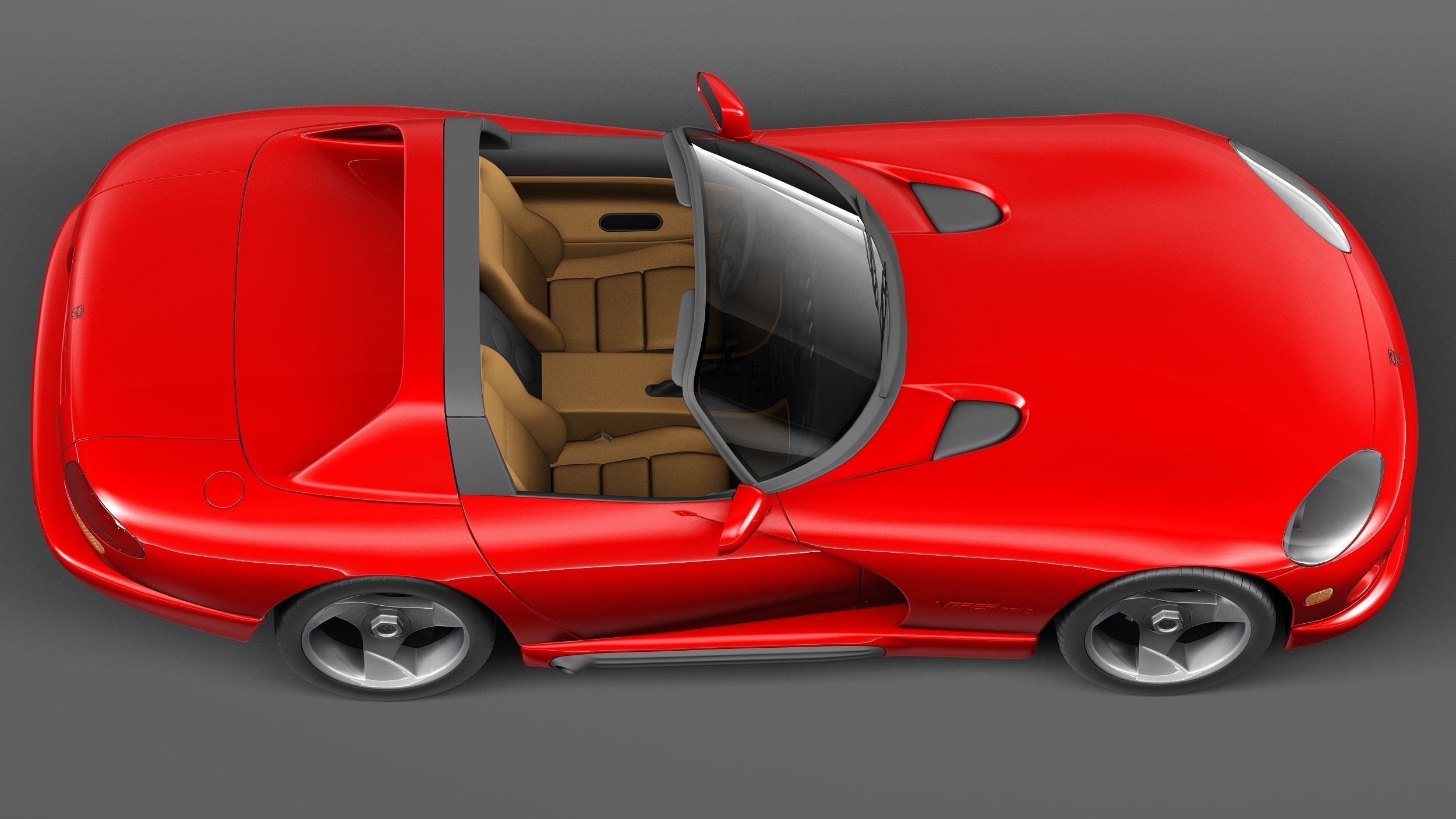 Dodge Viper RT 10 1992-2002 3D Model 3D model_7