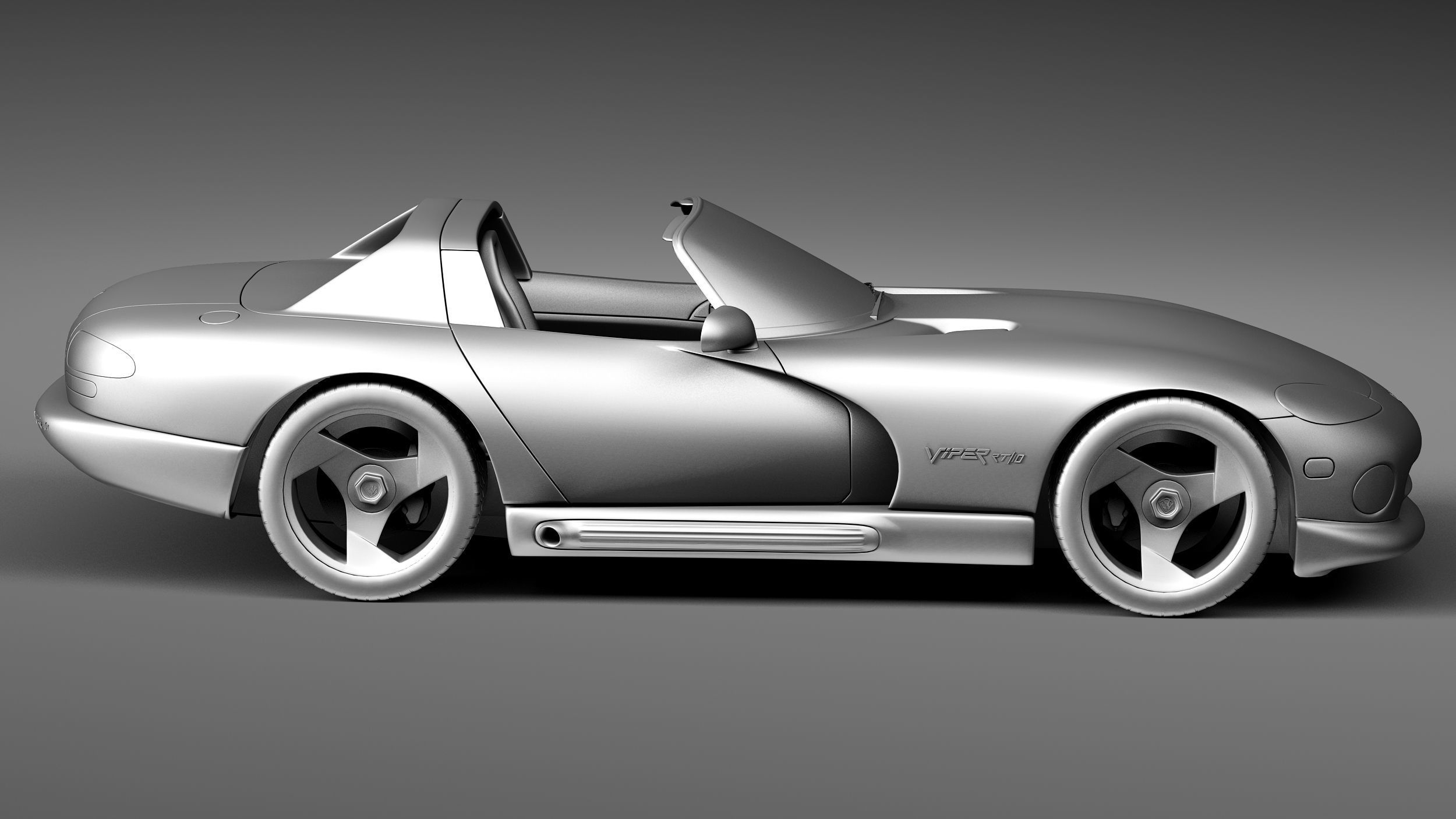 Dodge Viper RT 10 1992-2002 3D Model 3D model_14