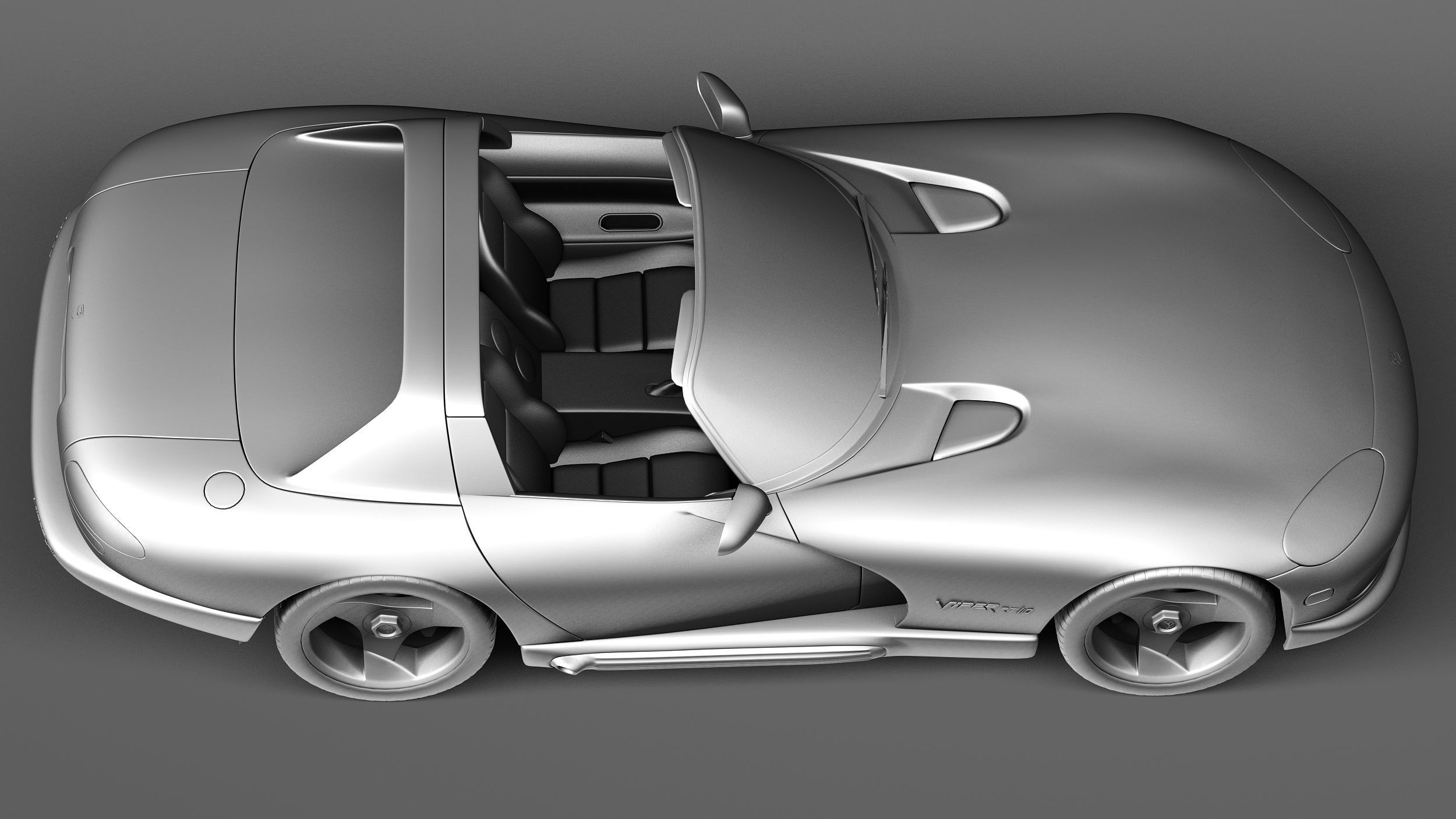Dodge Viper RT 10 1992-2002 3D Model 3D model_15
