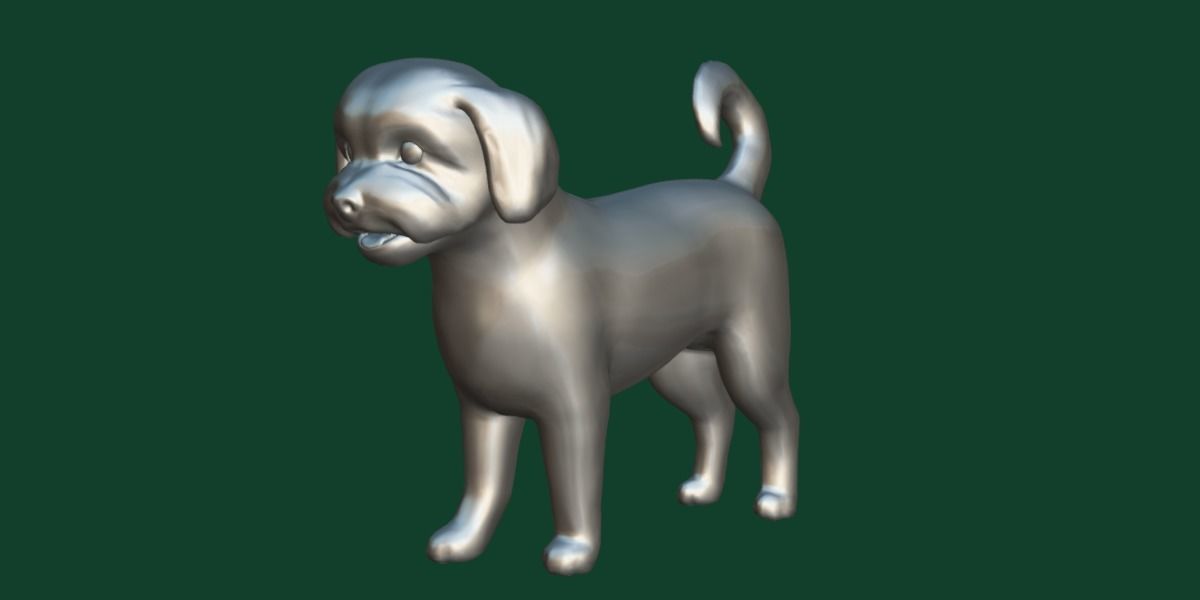 Havanese Dog Breed Marvin 3D model_4