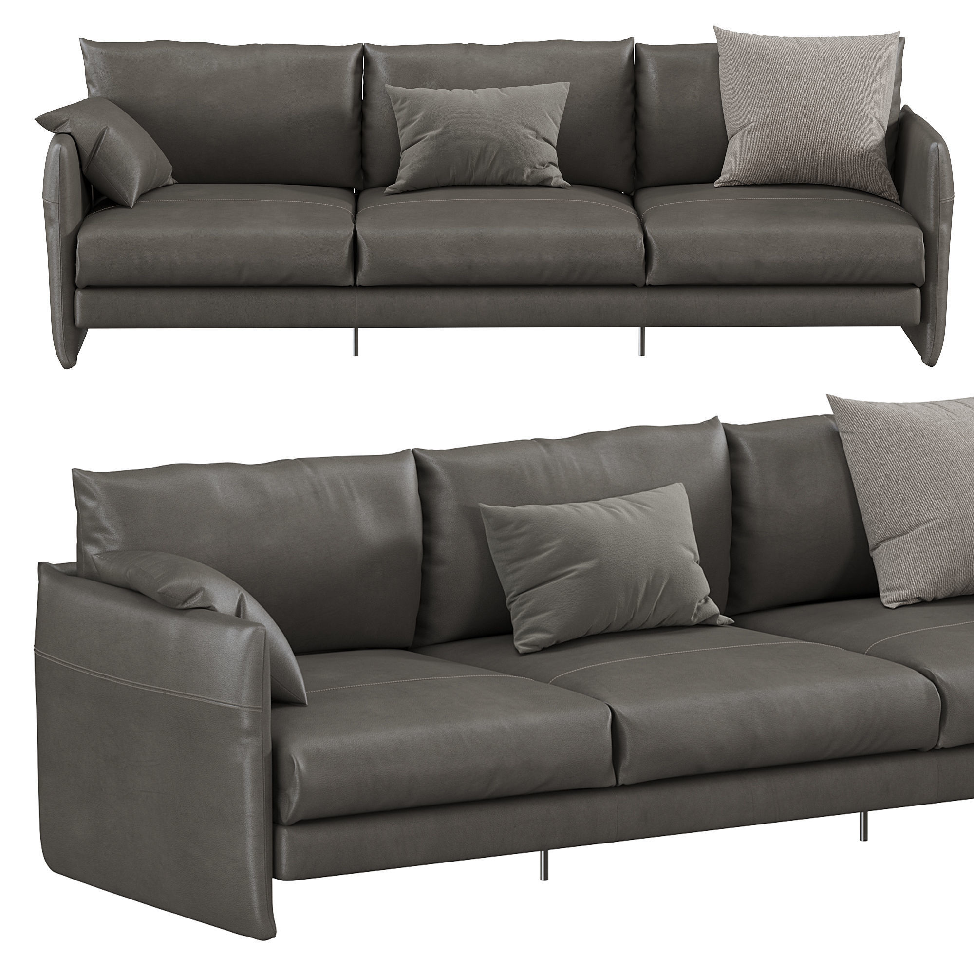  MOOD Sofa by Gamma 3D model_2