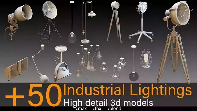 50- Industrial lightings