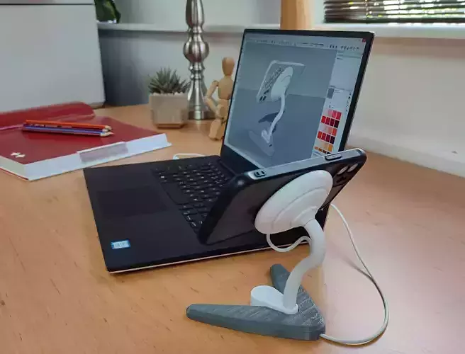 Magsafe Charging Phone Stand 3D print model