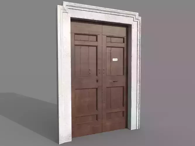 Wooden door 5