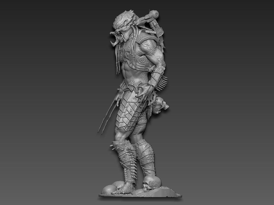 Predator 3D print model_2