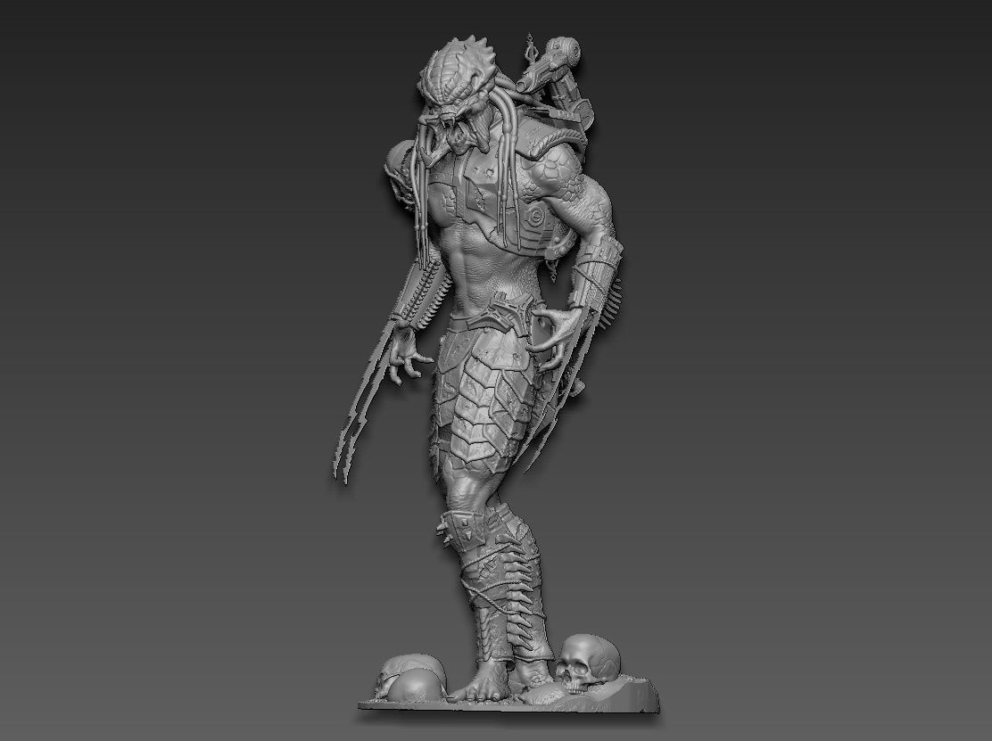 Predator 3D print model_1