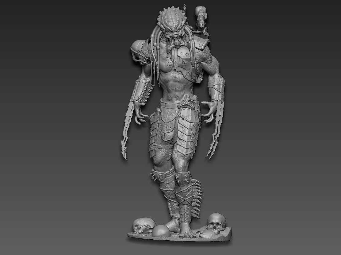 Predator 3D print model_20