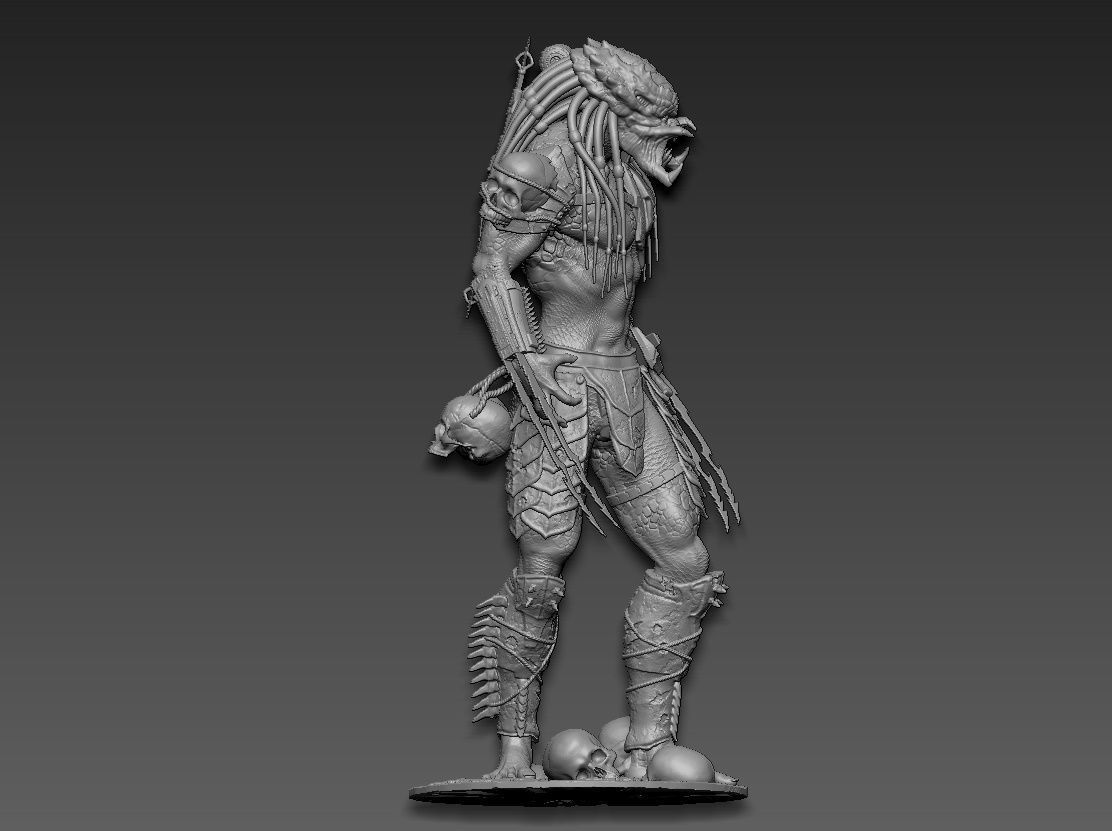 Predator 3D print model_11