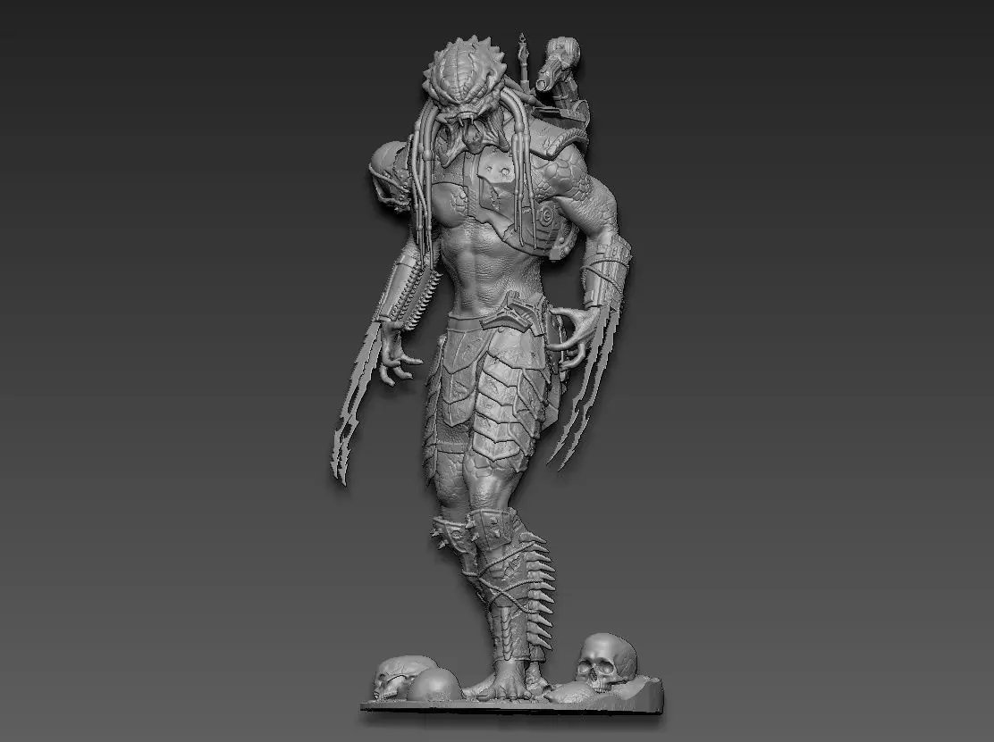 Predator 3D print model_0