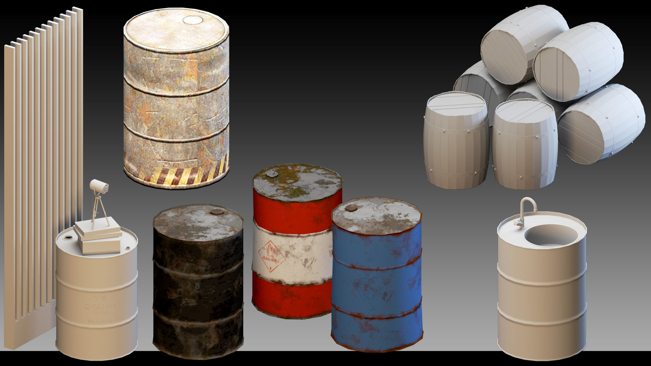 55- Industrial objects 3D model_1
