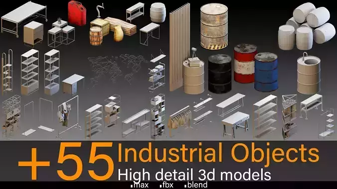 55- Industrial objects