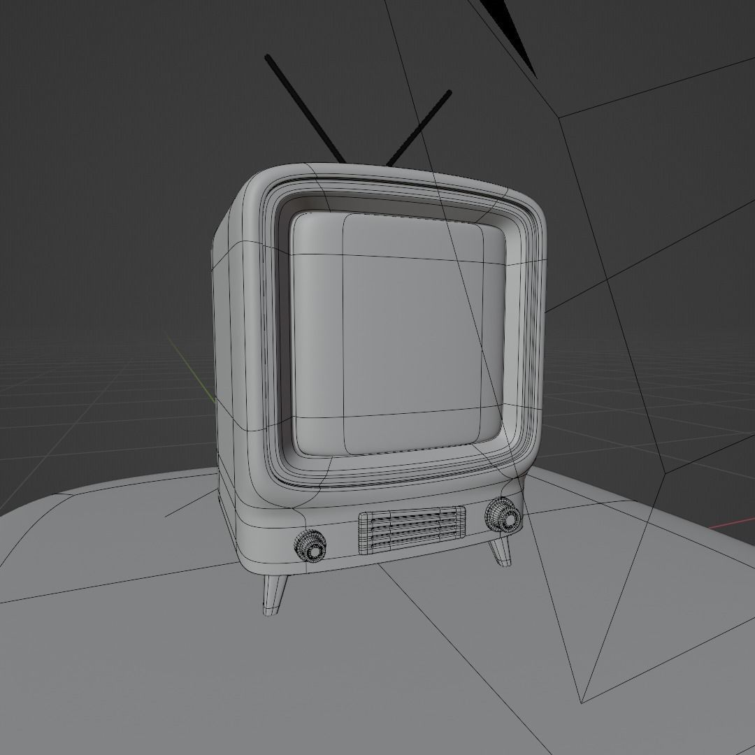 NOSTALGIC TELEVISION Free 3D model_5