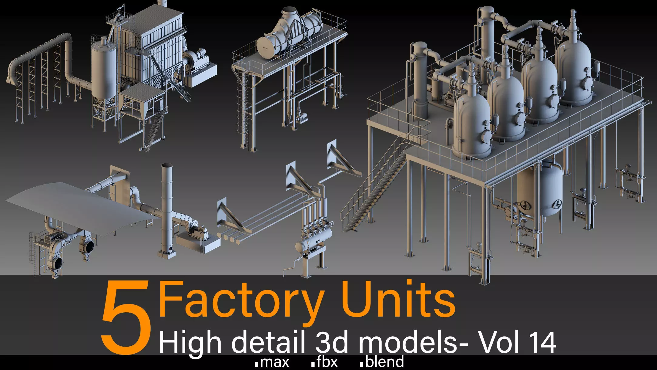 5- Factory units 3D model_0