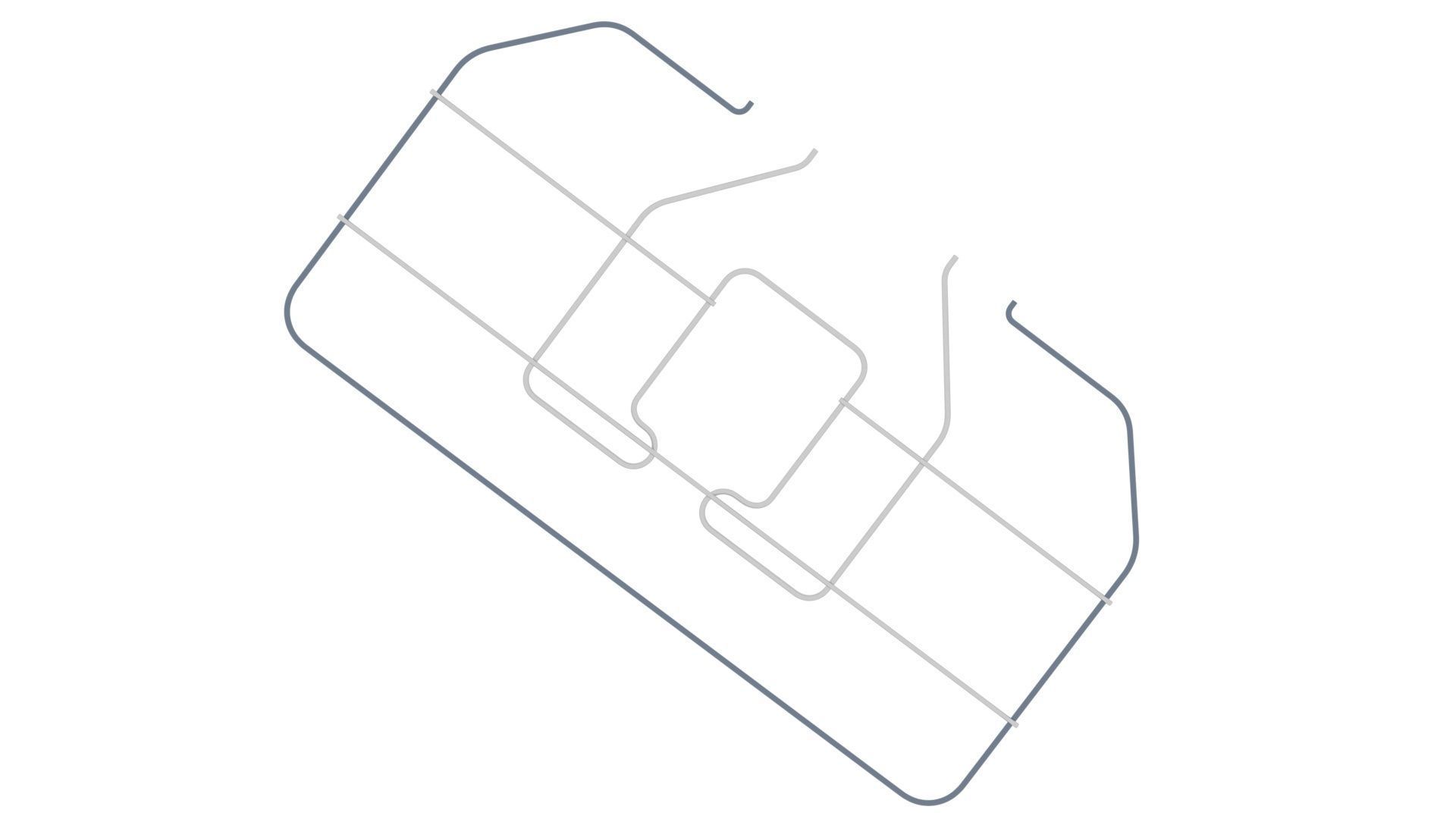 Oven Broil Element 3D model_13