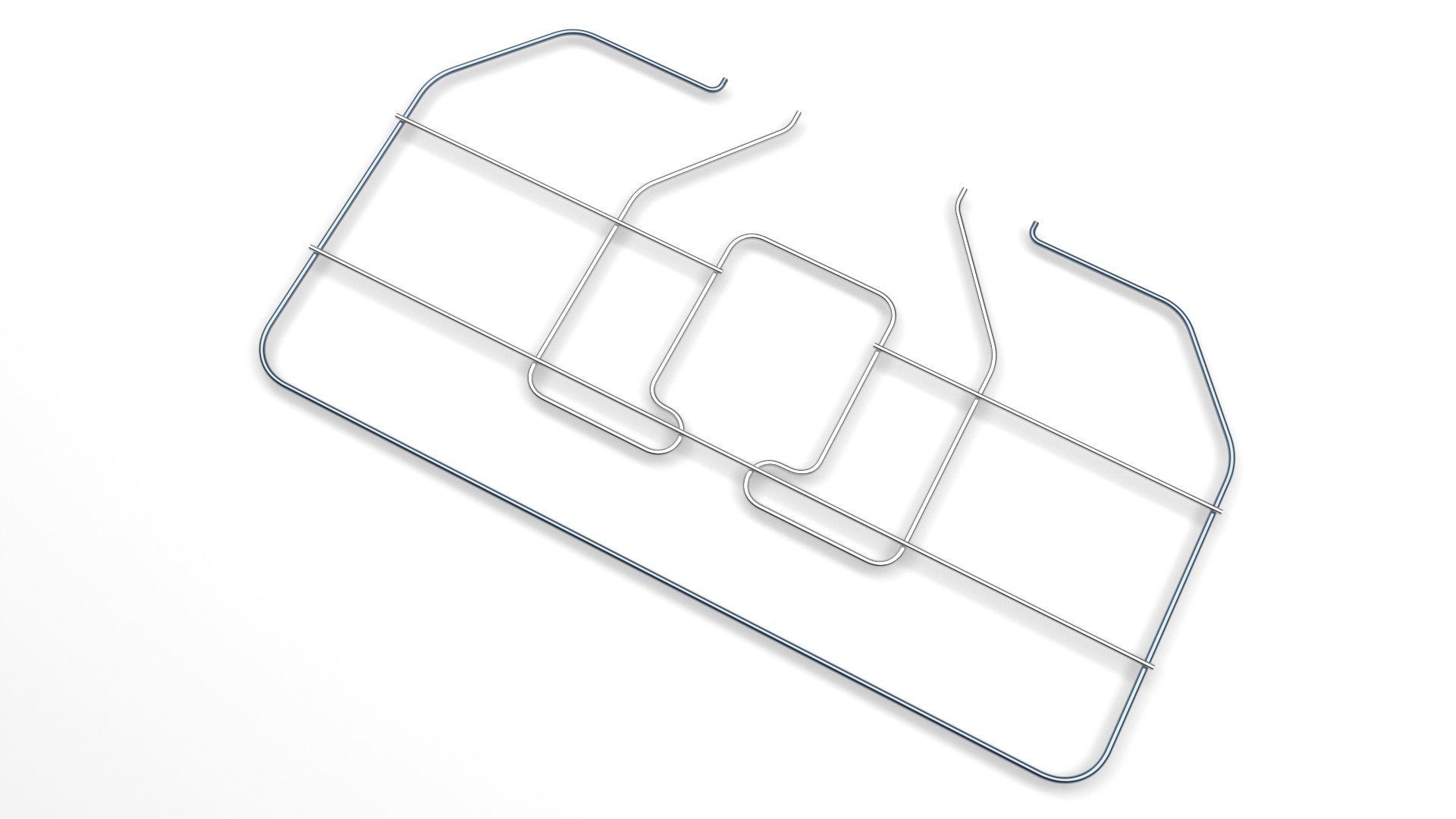 Oven Broil Element 3D model_3