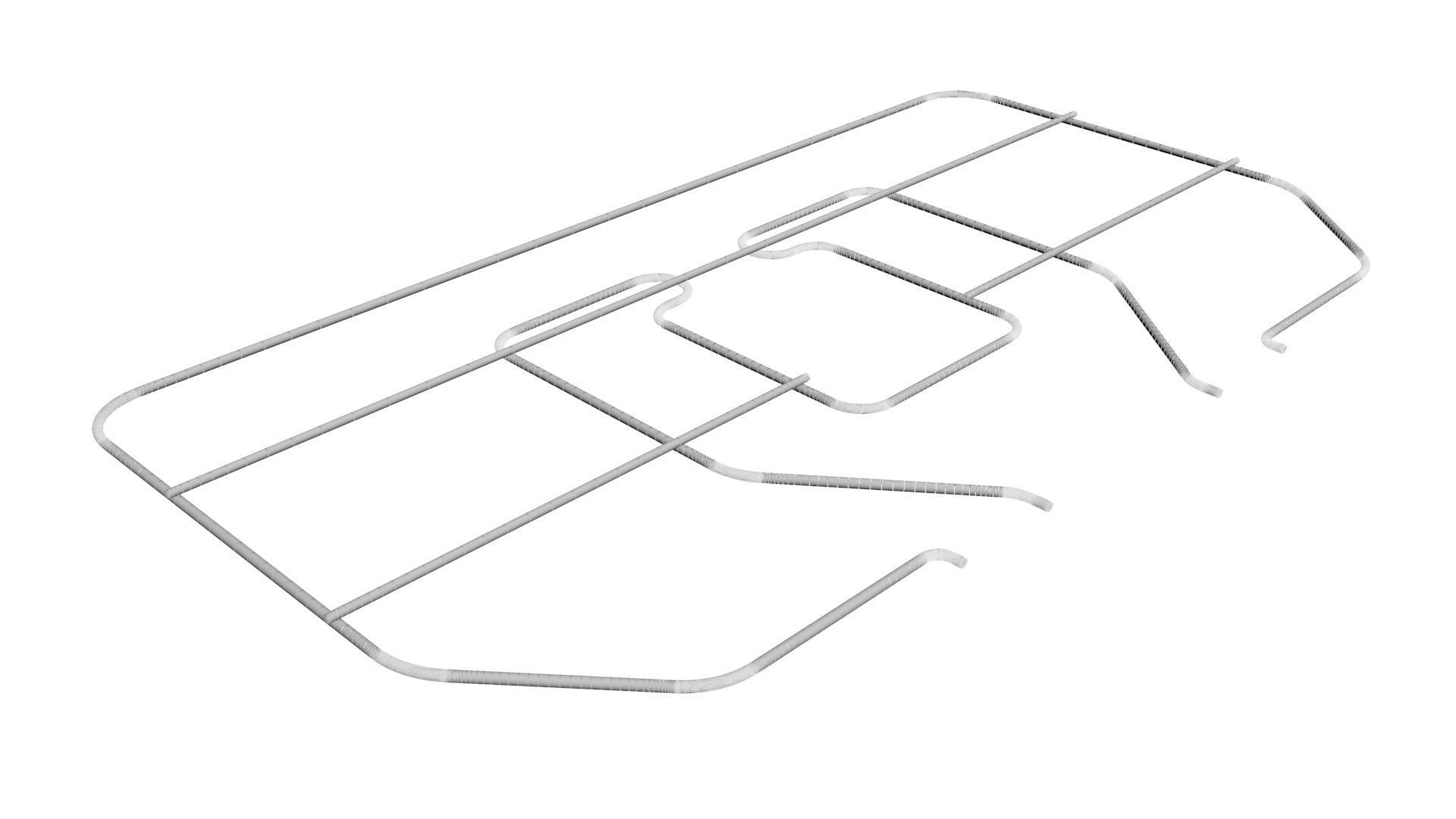 Oven Broil Element 3D model_16