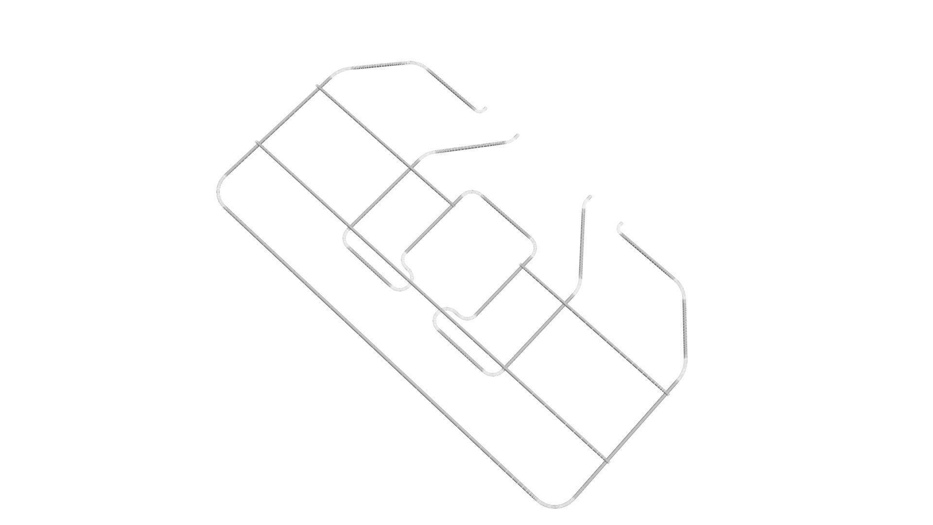 Oven Broil Element 3D model_19