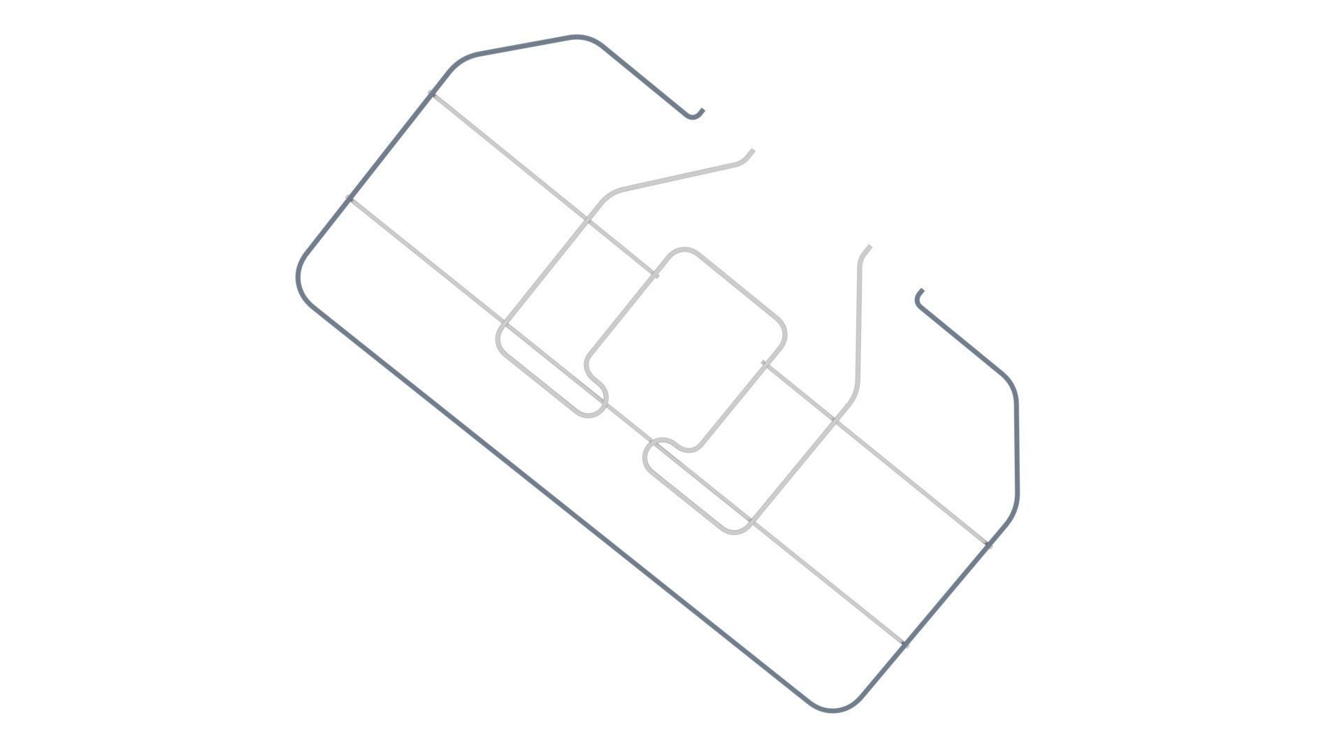 Oven Broil Element 3D model_14