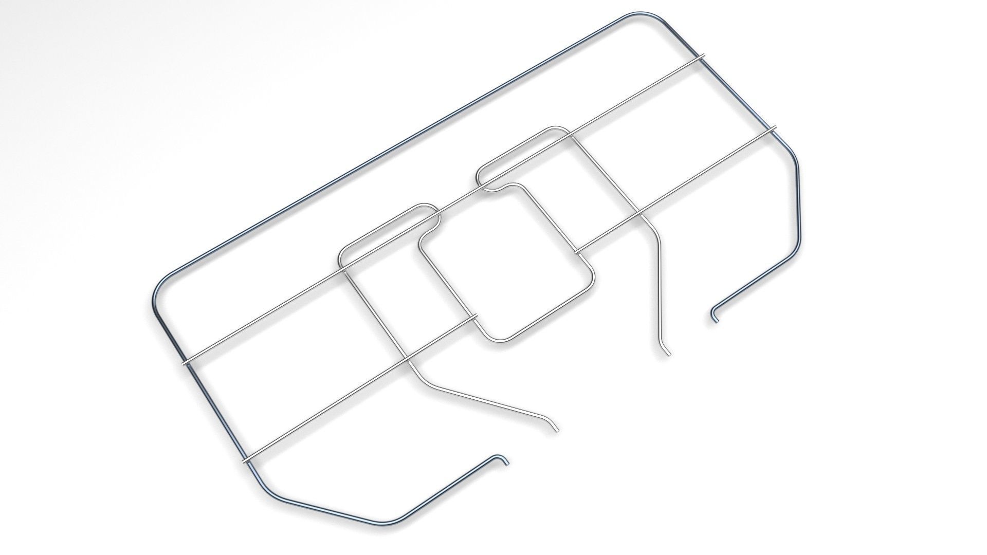 Oven Broil Element 3D model_7