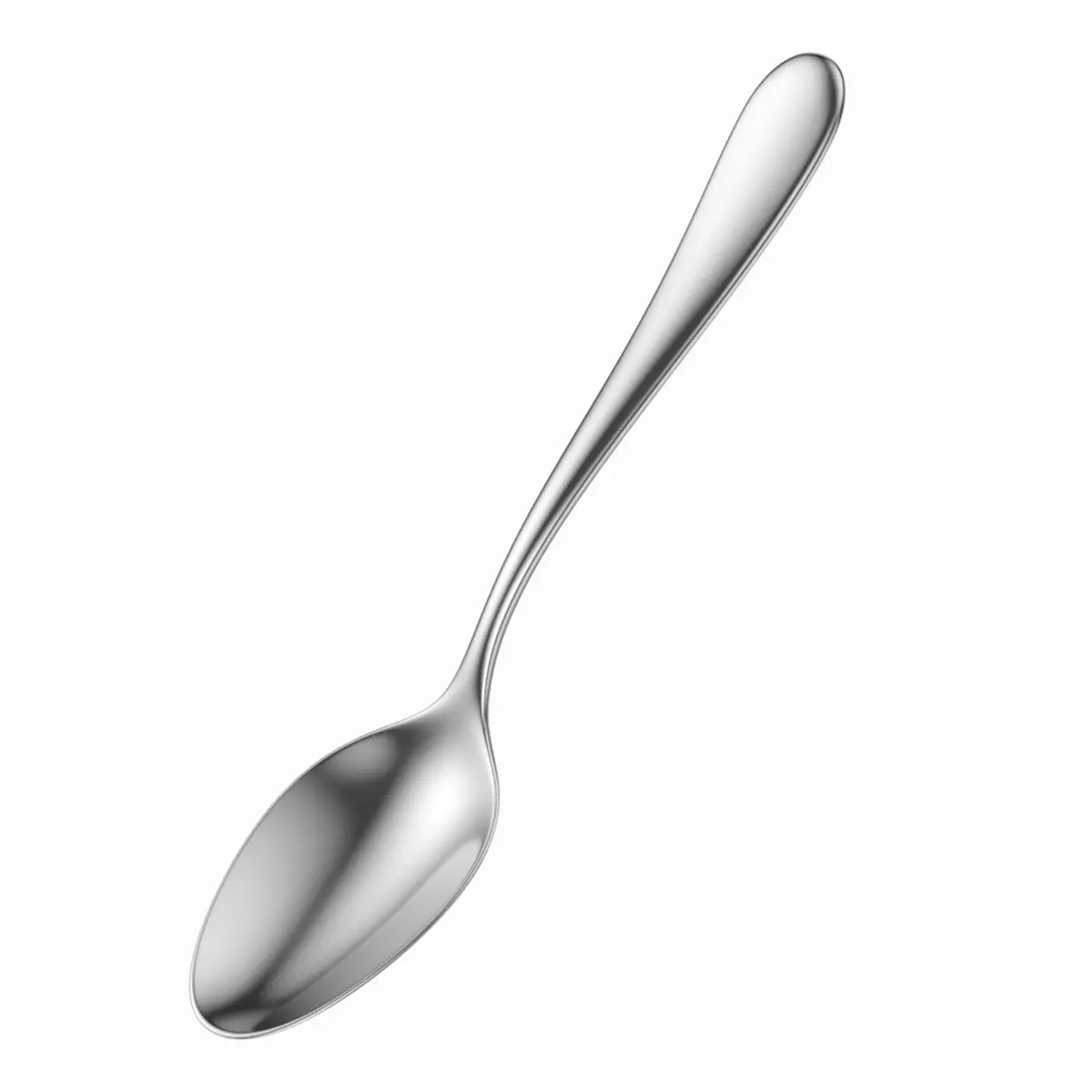 Dessert Spoon Generic Cutlery 3D model_0