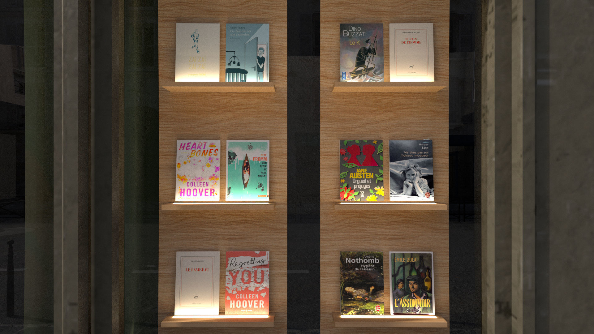 Paris Trendy Street and Place Bundle Entreprise license 3D model_16