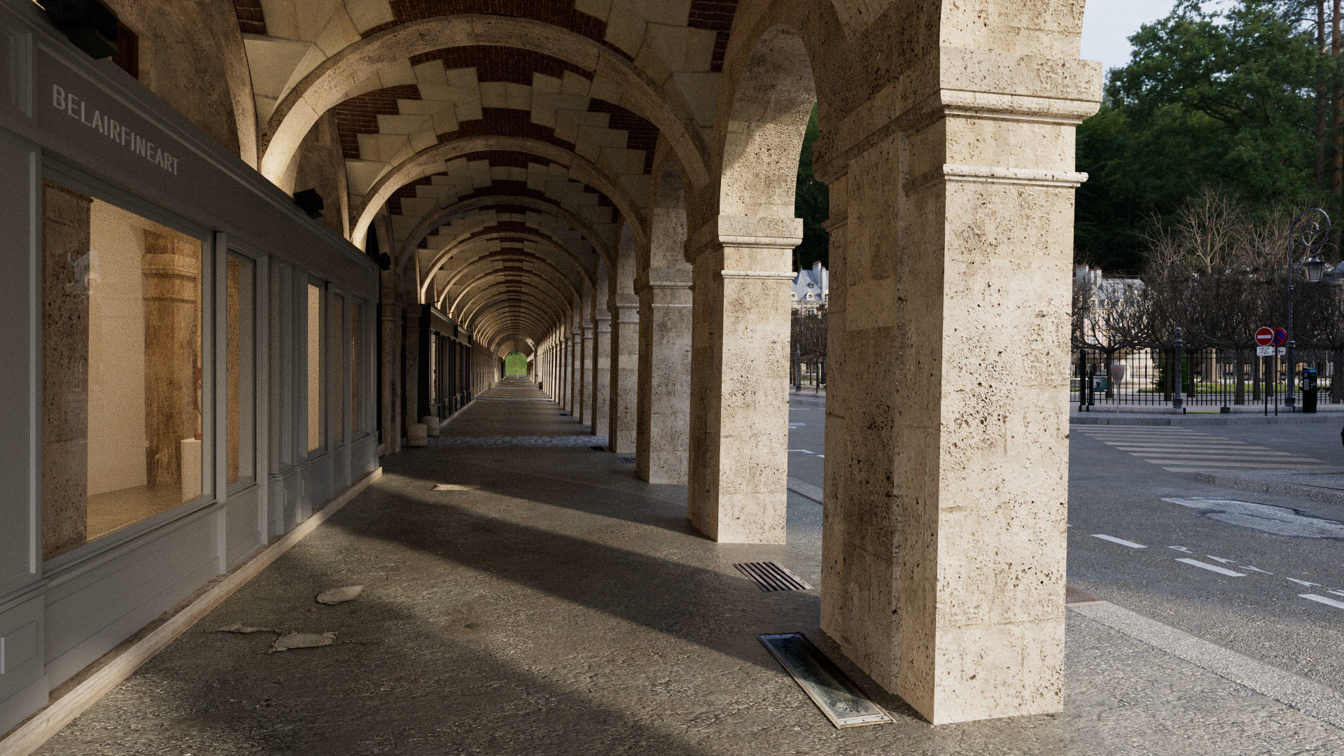 Paris Royal Place des Vosges Studio License 3D model_51
