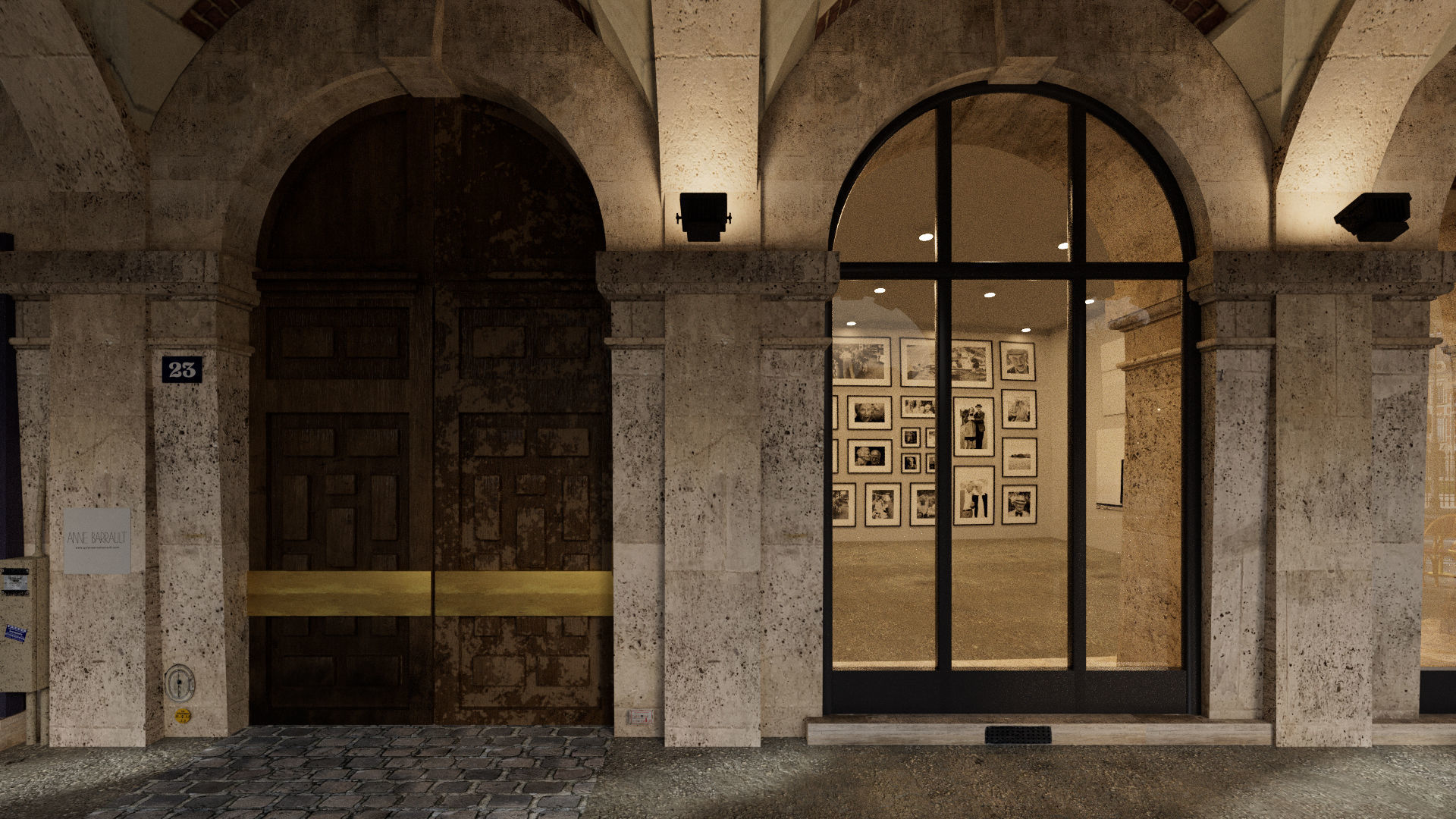 Paris Royal Place des Vosges Studio License 3D model_35