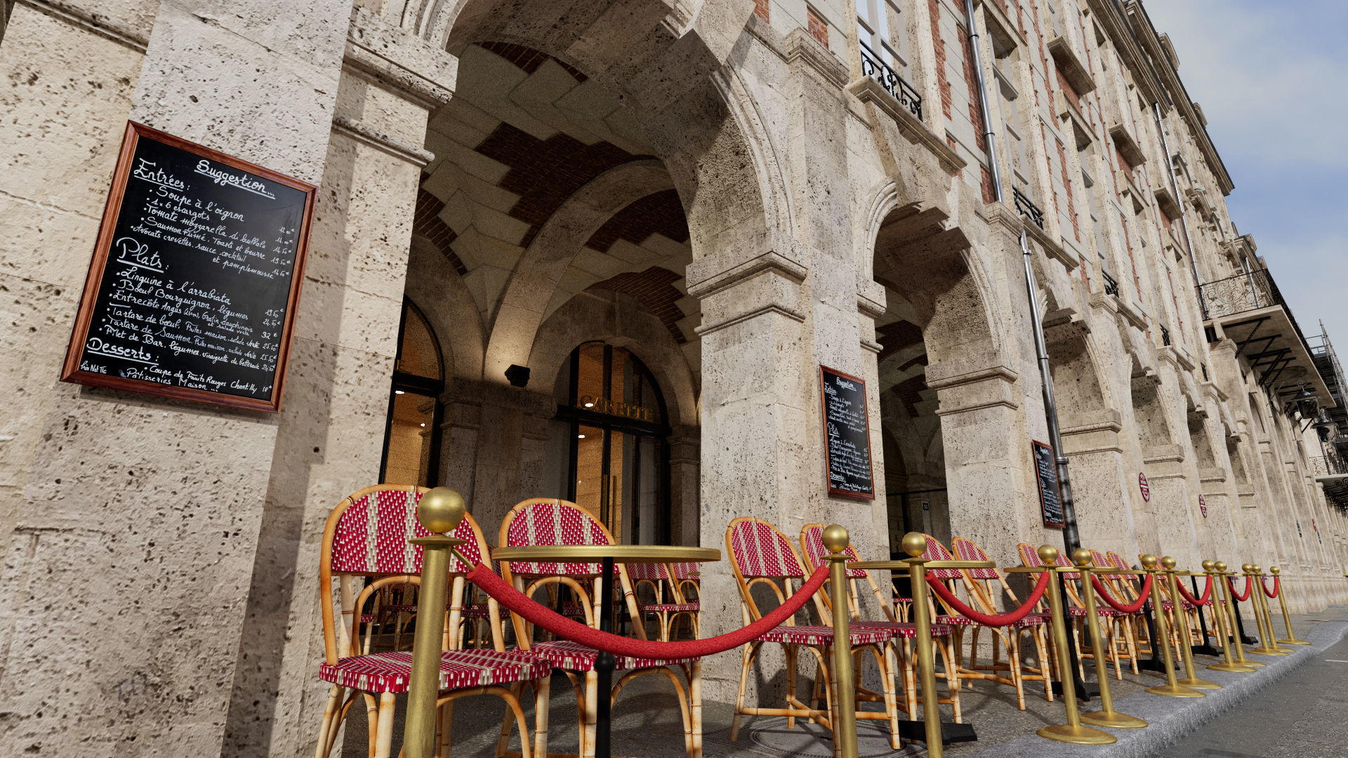 Paris Royal Place des Vosges Studio License 3D model_38