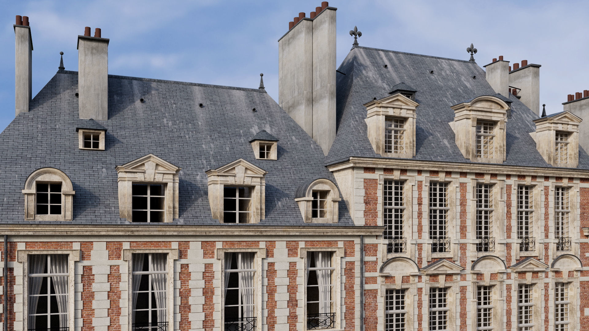 Paris Royal Place des Vosges Studio License 3D model_49