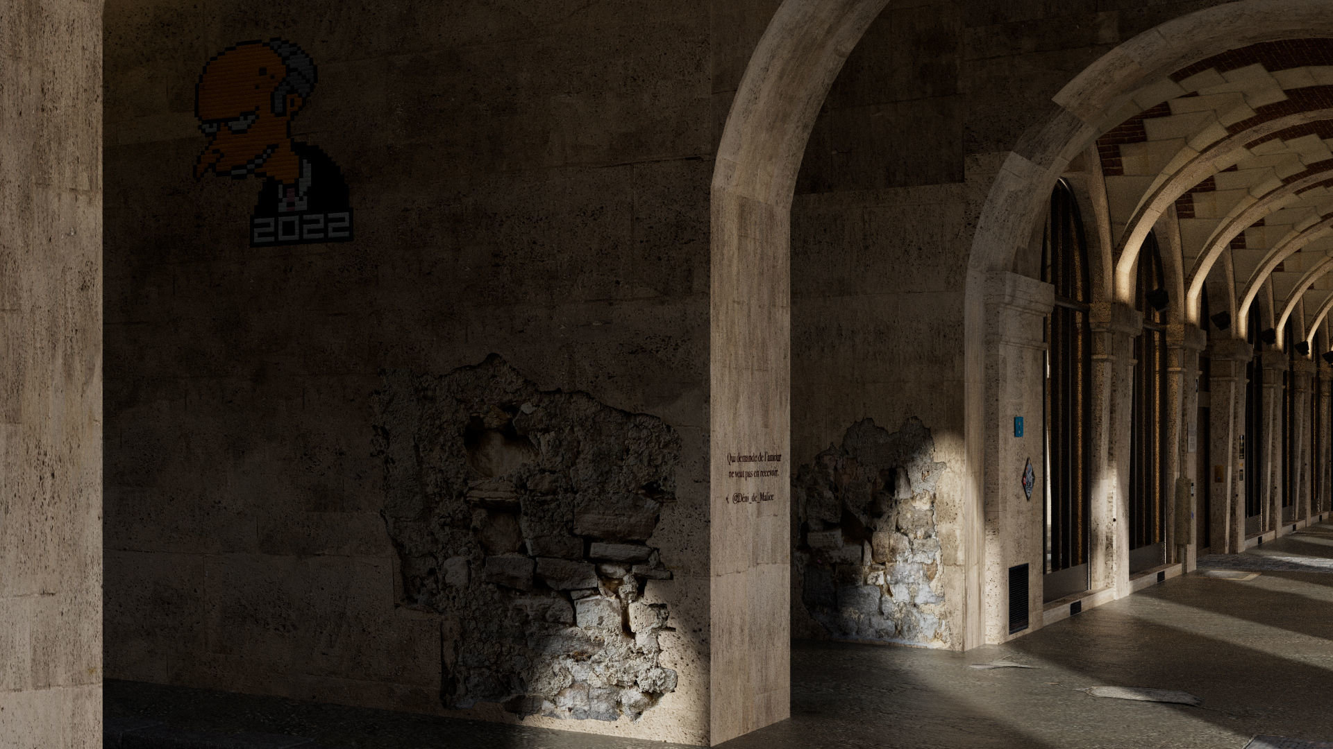 Paris Royal Place des Vosges Studio License 3D model_17