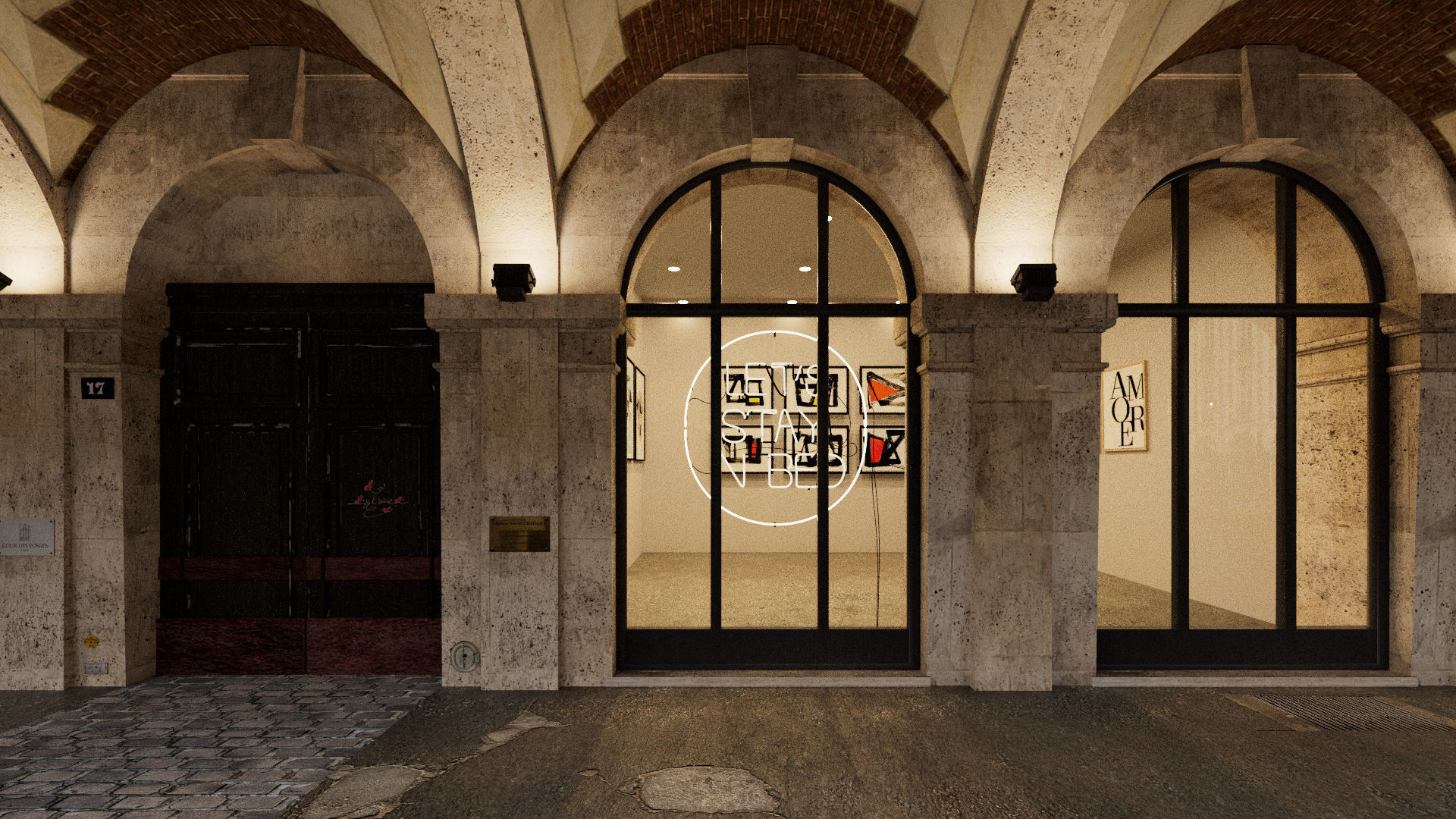 Paris Royal Place des Vosges Studio License 3D model_39