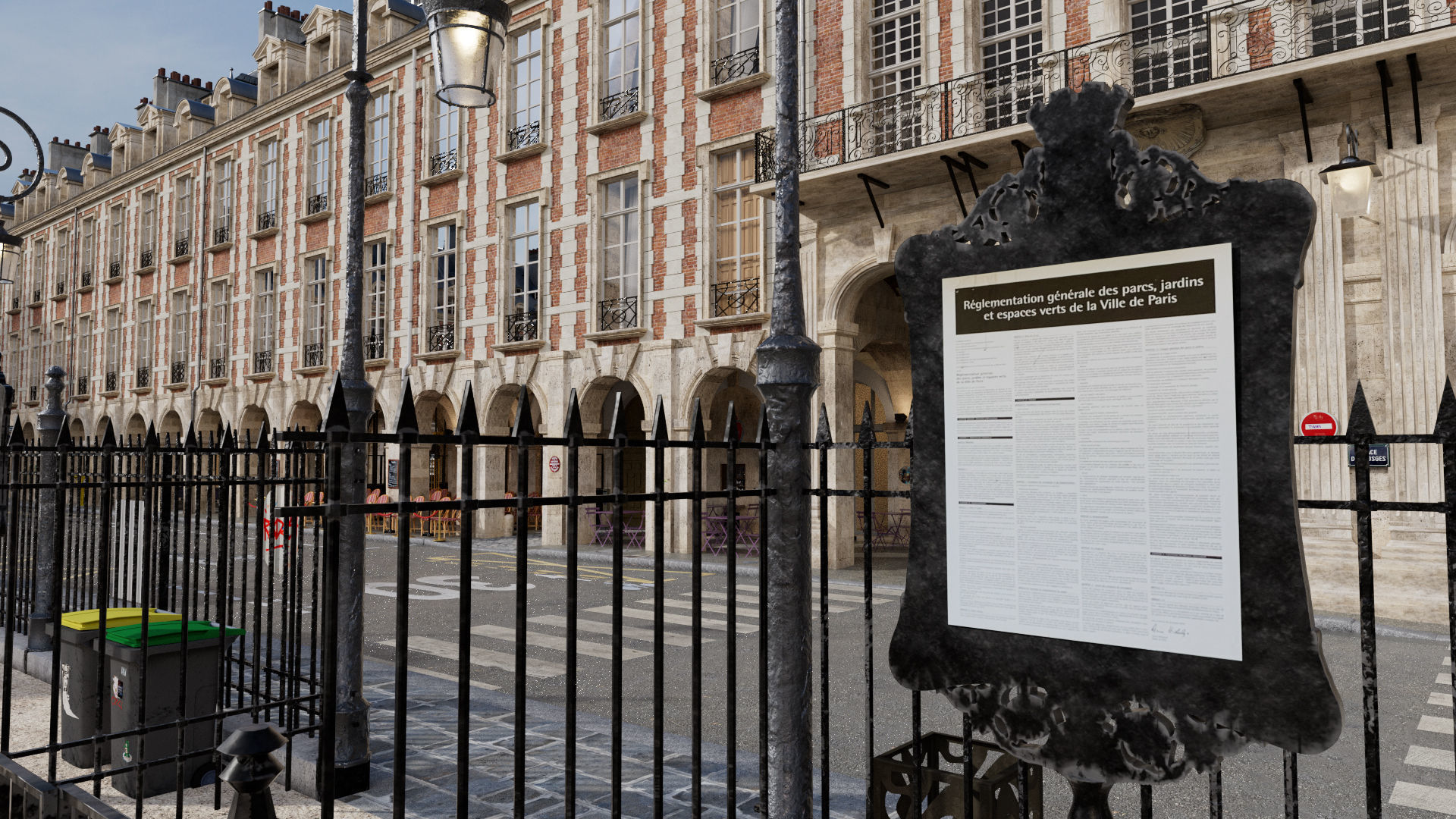 Paris Royal Place des Vosges Studio License 3D model_12