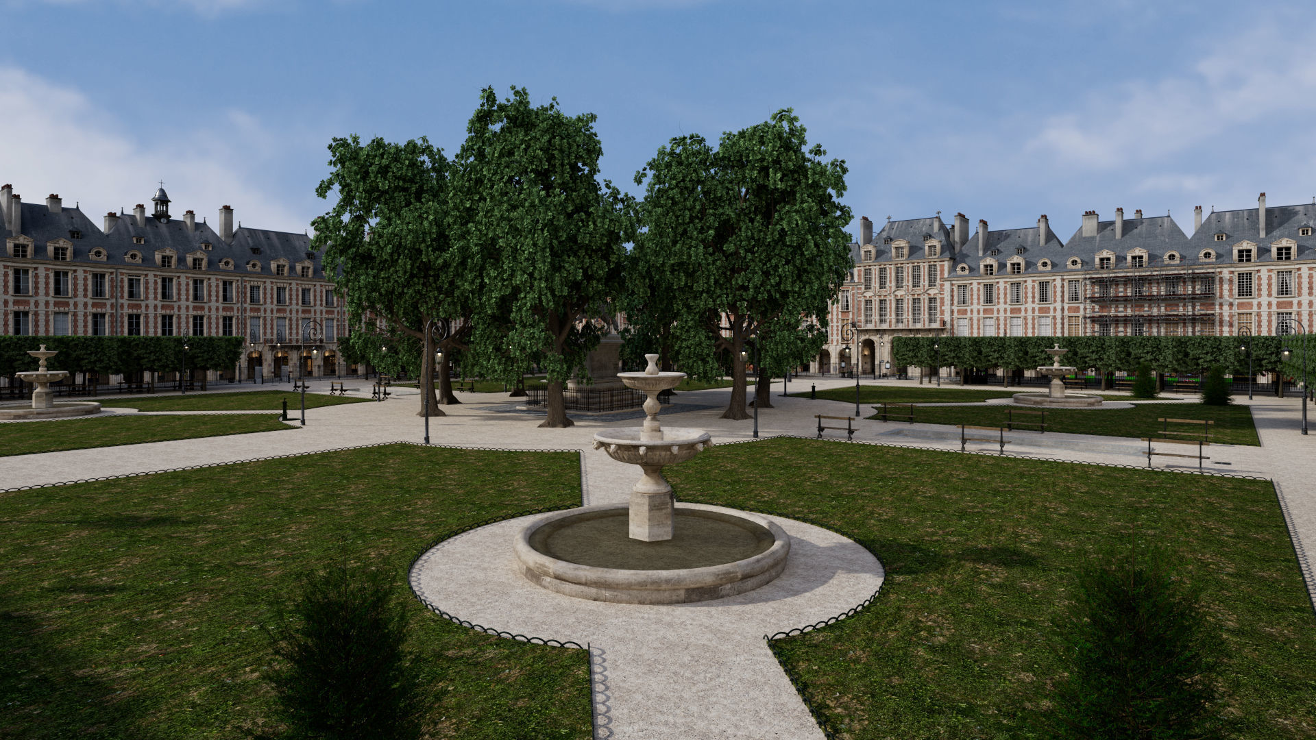 Paris Royal Place des Vosges Studio License 3D model_16