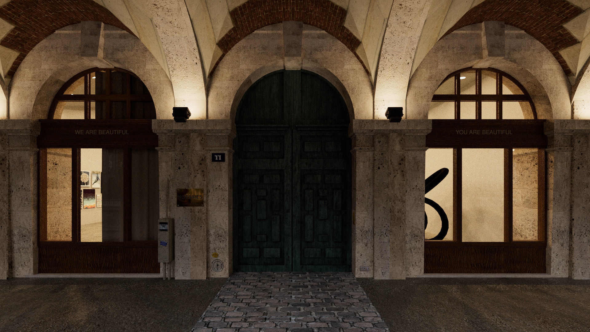 Paris Royal Place des Vosges Studio License 3D model_32