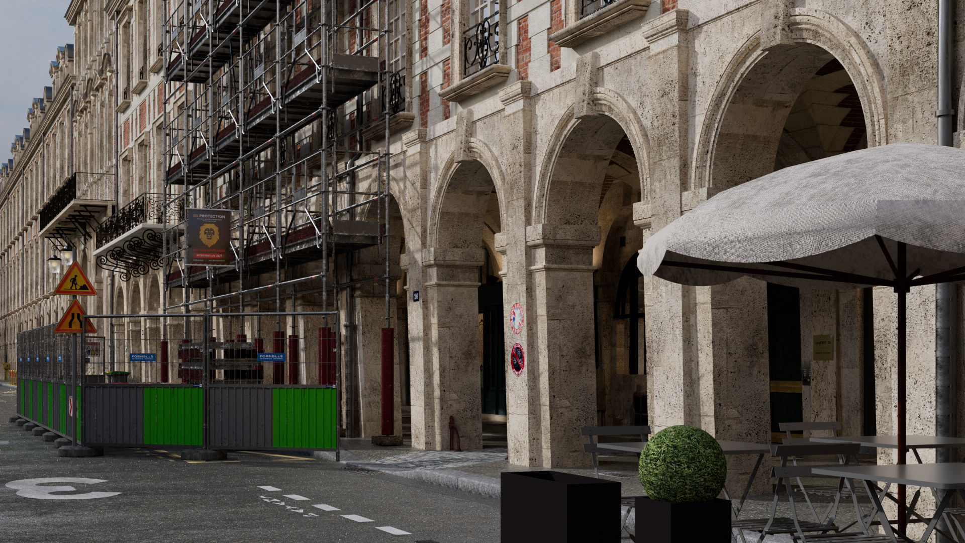 Paris Royal Place des Vosges Studio License 3D model_29