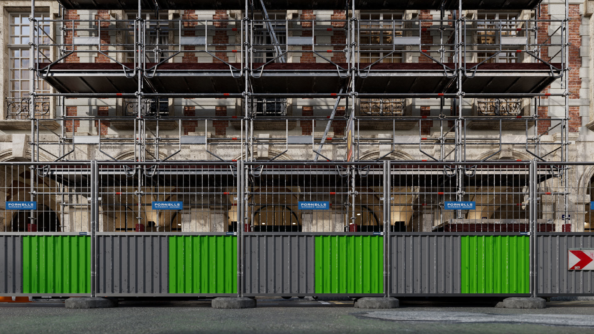 Paris Royal Place des Vosges Studio License 3D model_10