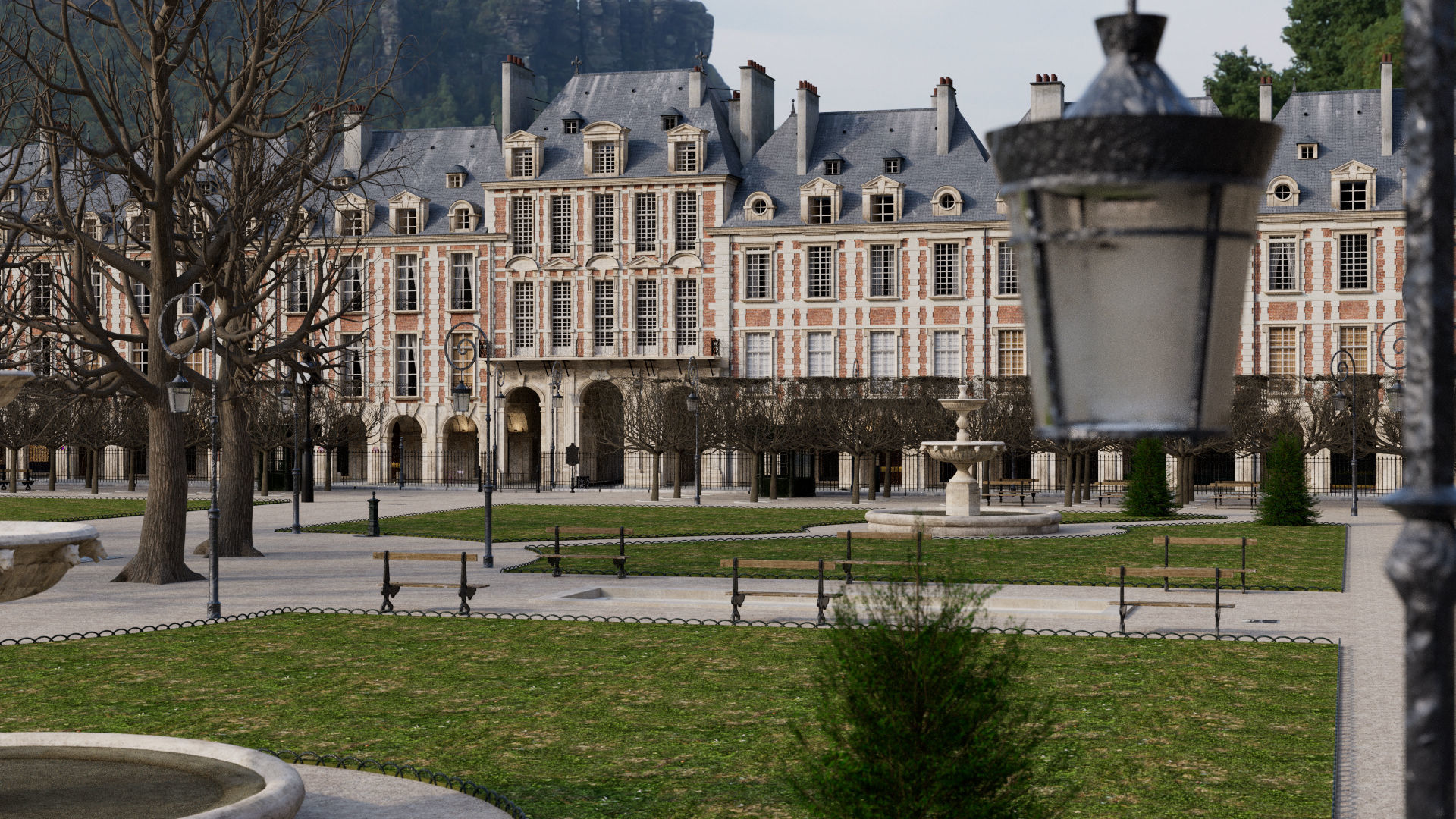 Paris Royal Place des Vosges Studio License 3D model_59