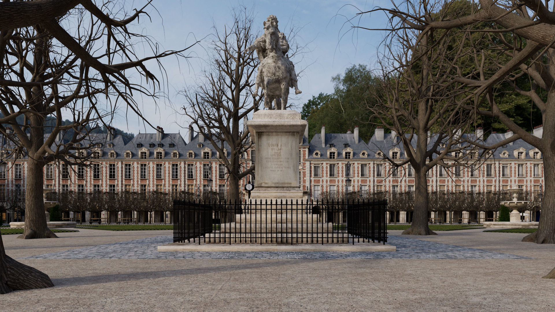 Paris Royal Place des Vosges Studio License 3D model_54