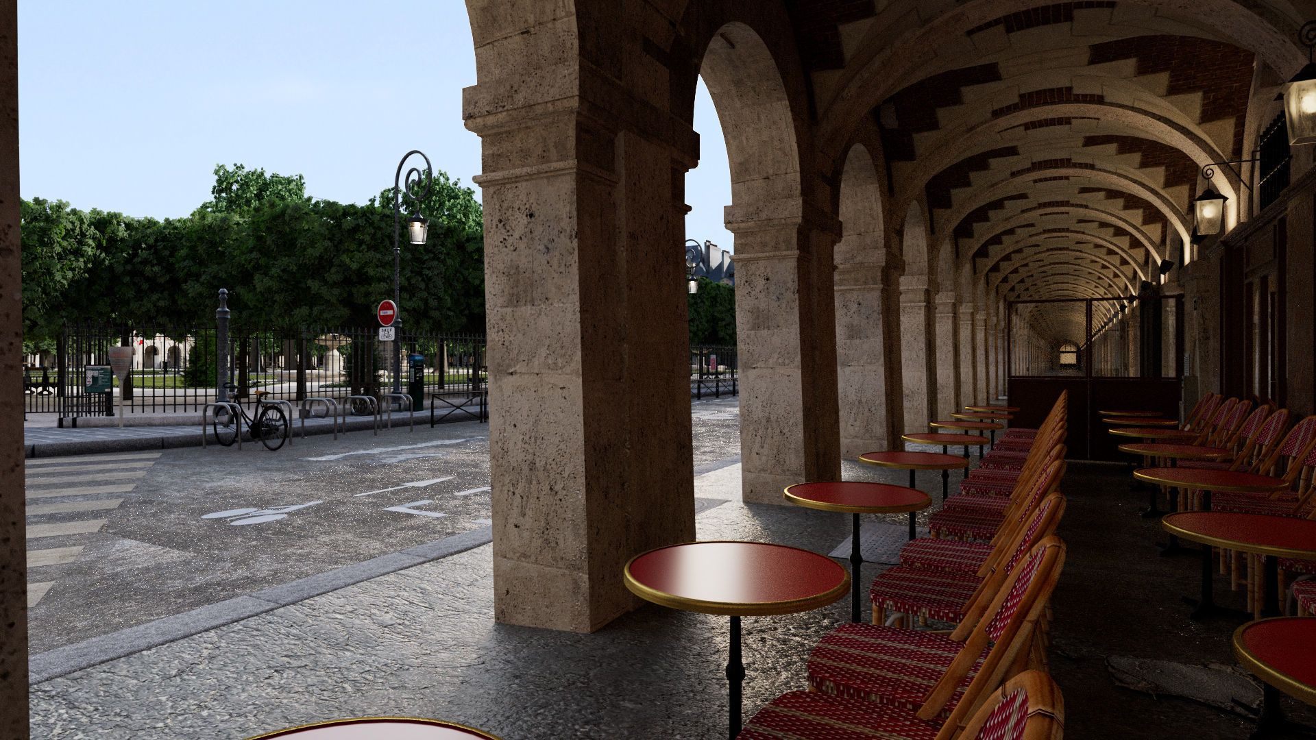 Paris Royal Place des Vosges Studio License 3D model_19