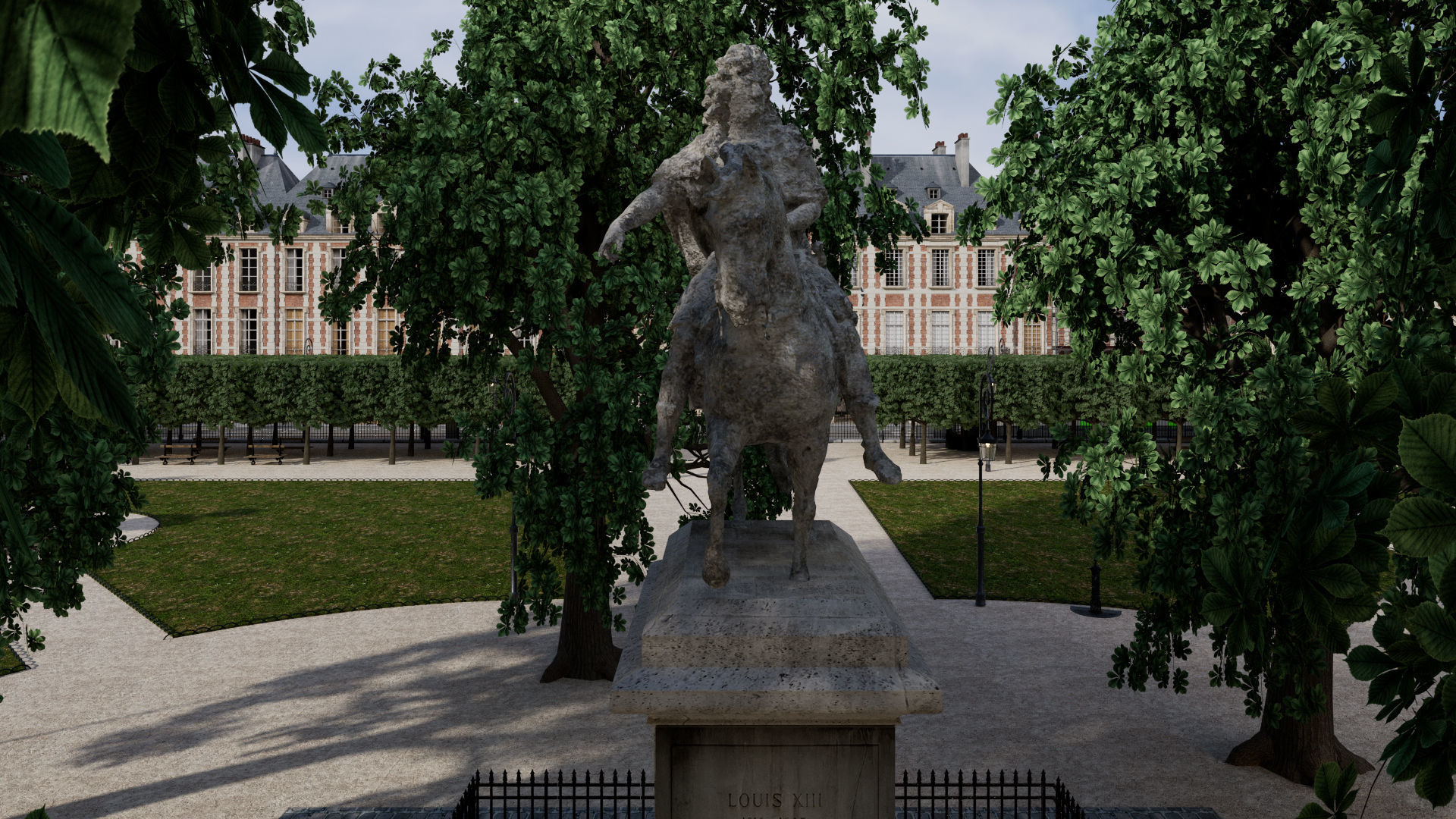 Paris Royal Place des Vosges Studio License 3D model_40