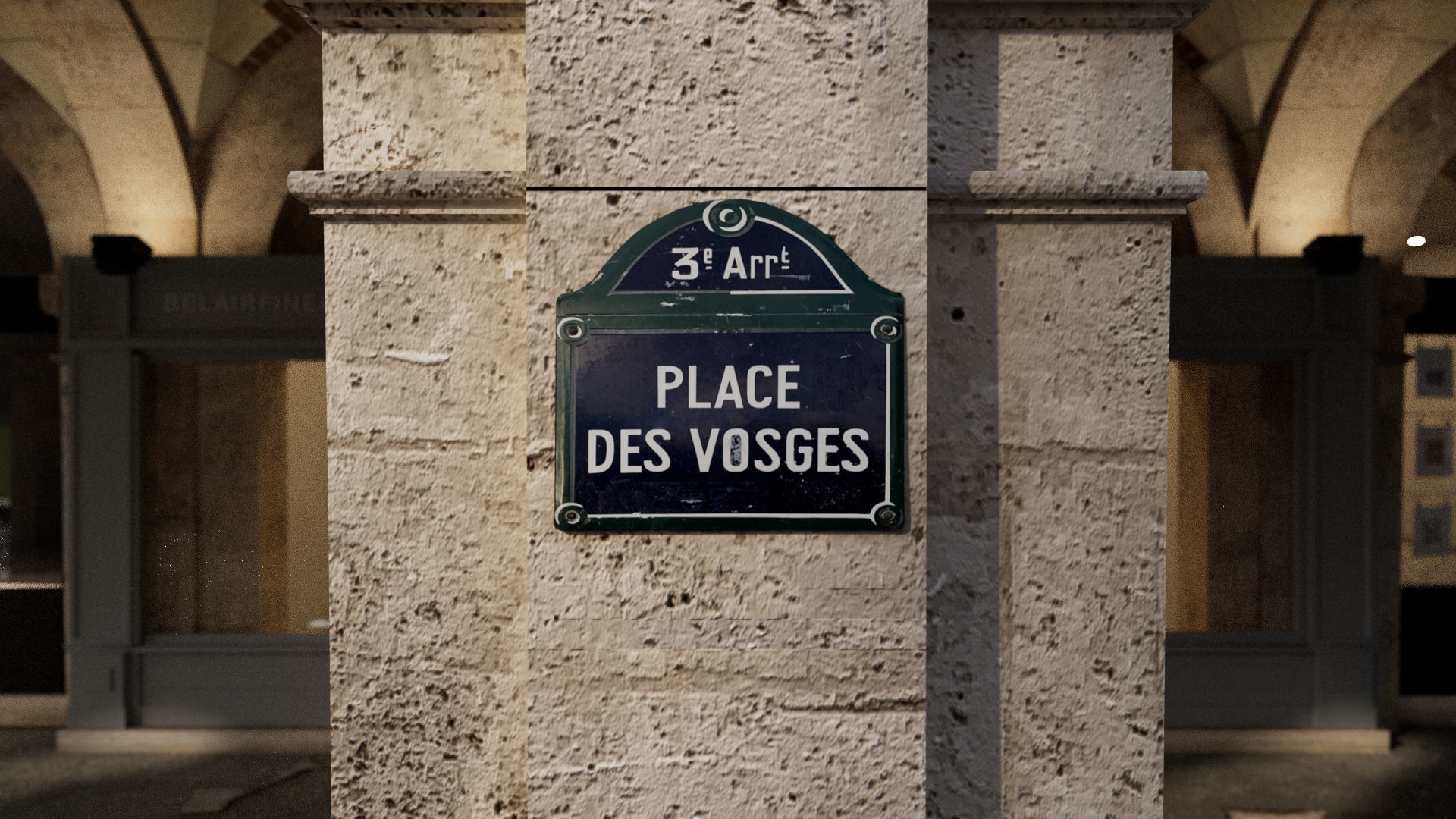 Paris Royal Place des Vosges Studio License 3D model_47