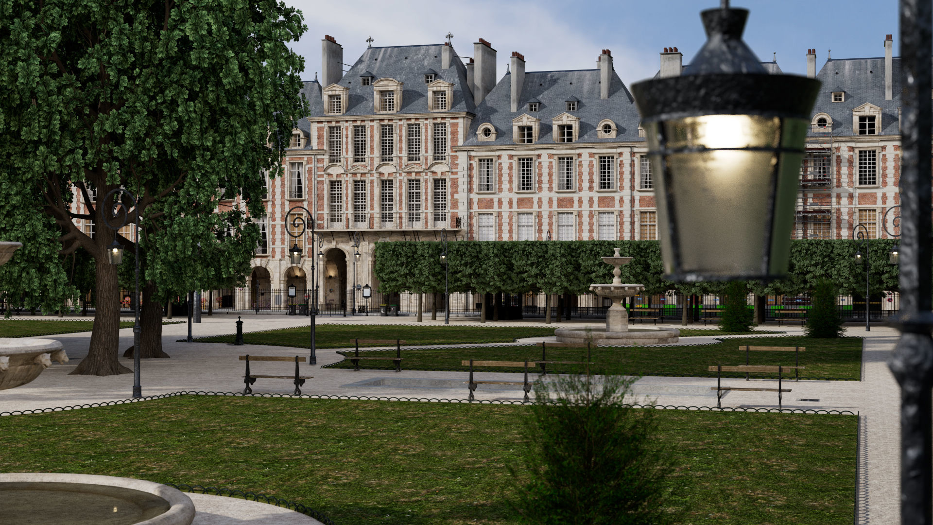 Paris Royal Place des Vosges Studio License 3D model_5