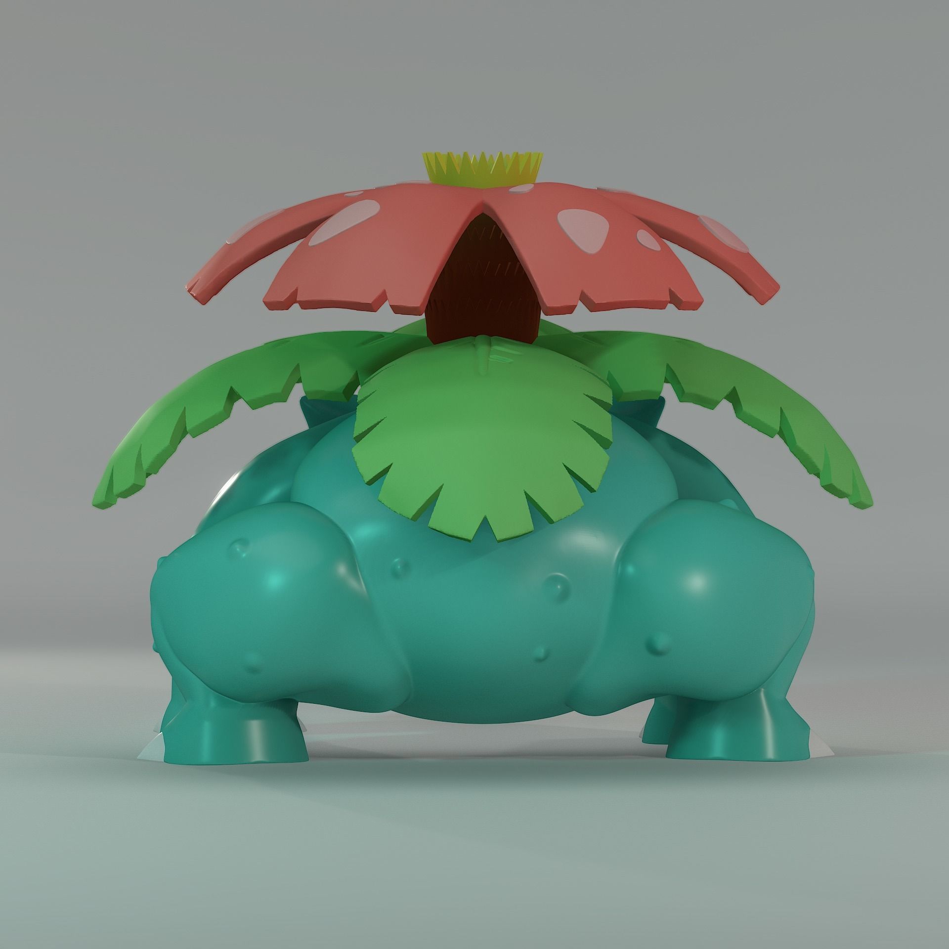 Venusaur 3D print model_4