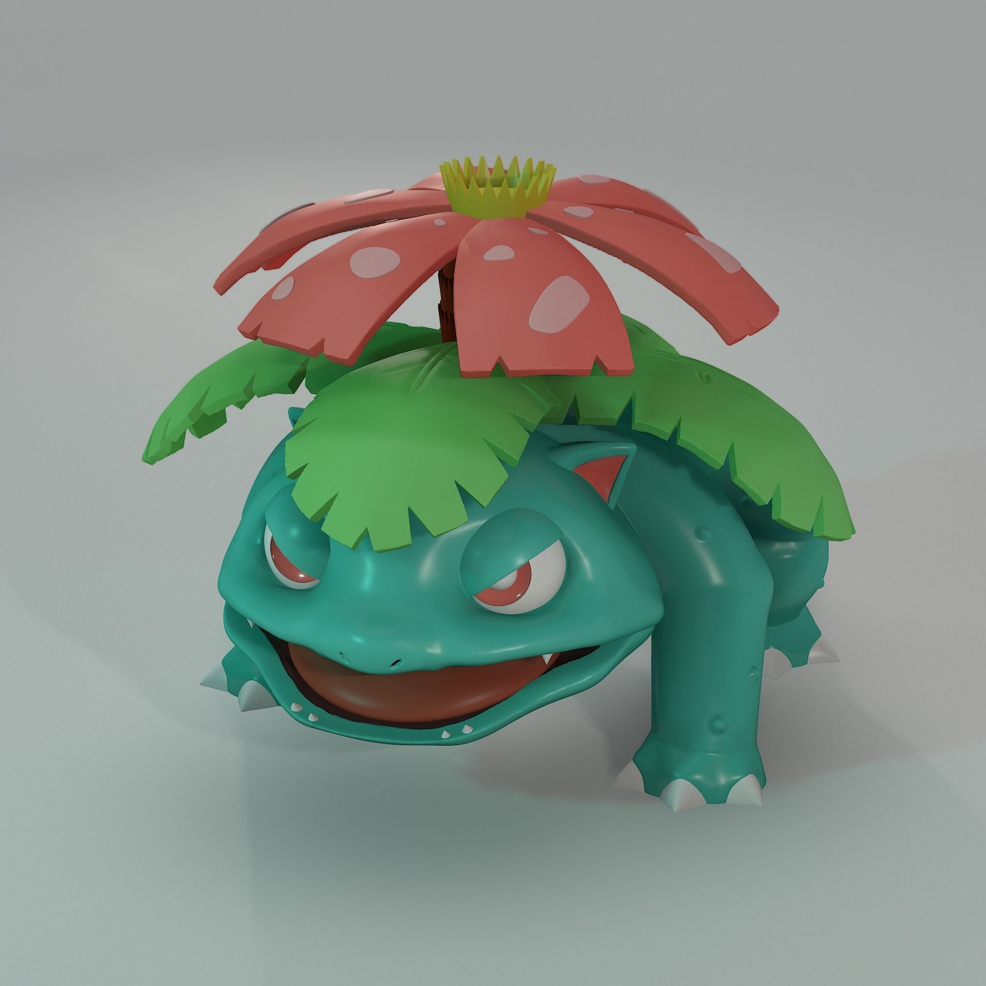 Venusaur 3D print model_3