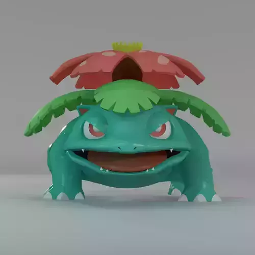Venusaur 3D print model