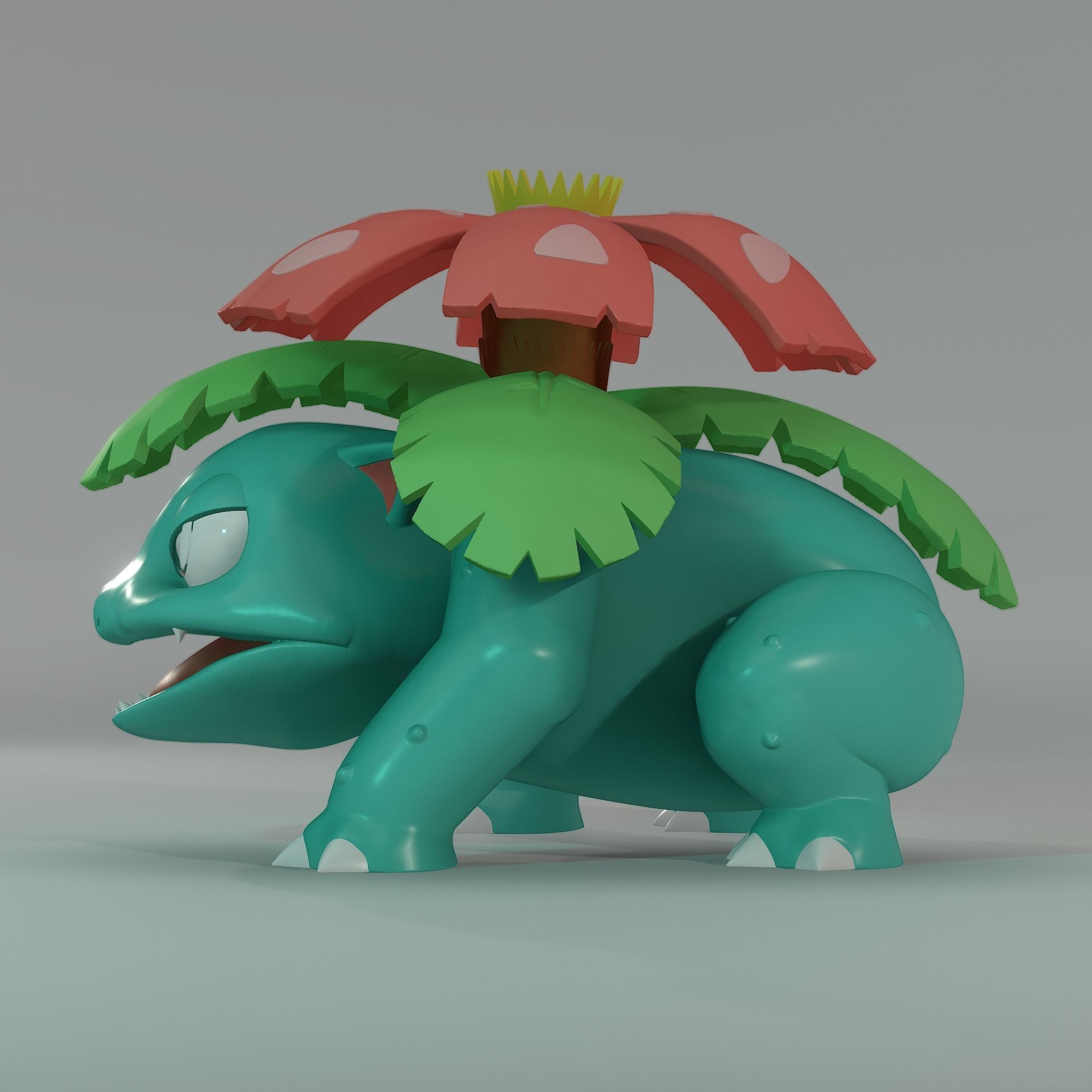 Venusaur 3D print model_2