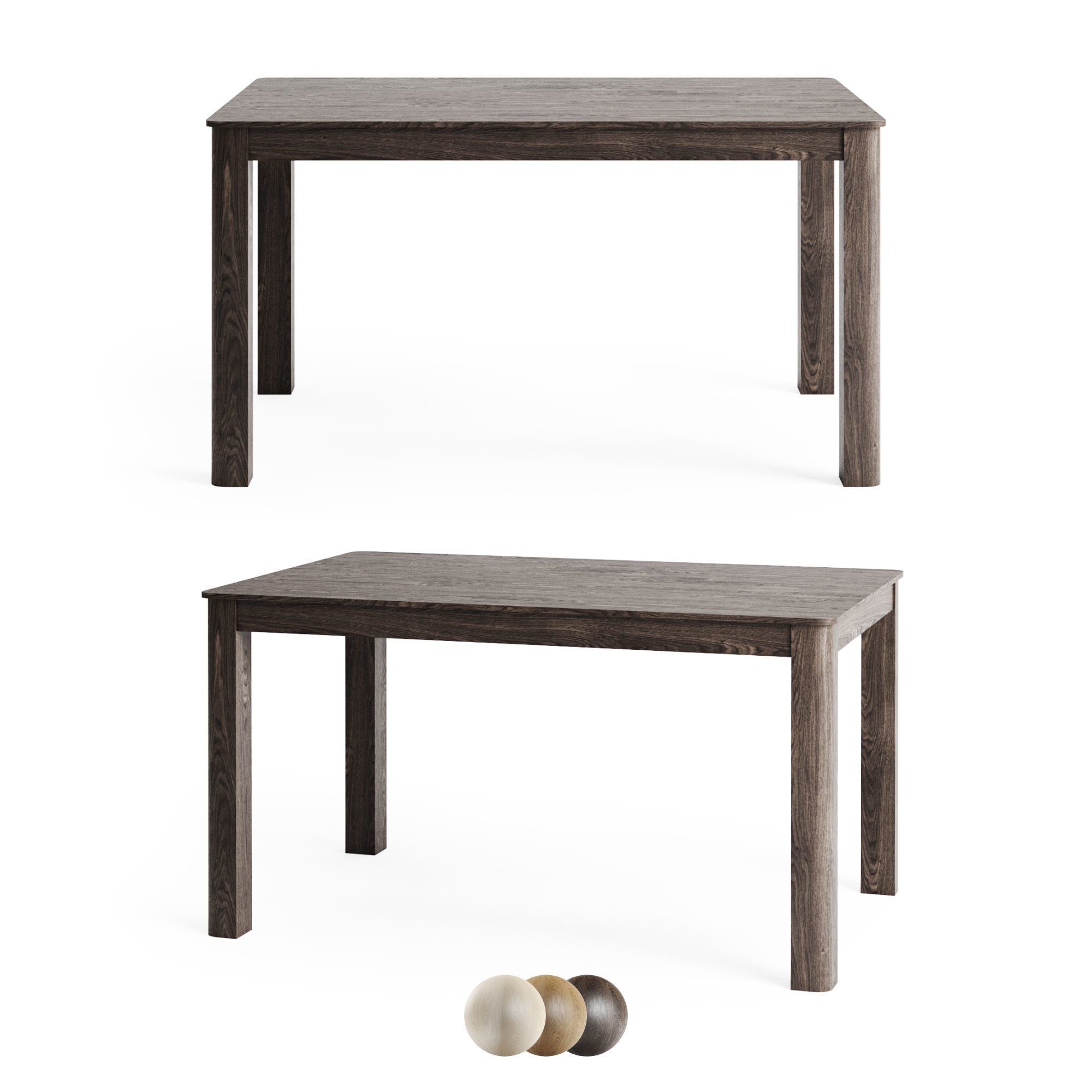 Bolia Dining Table Node 3D model_7