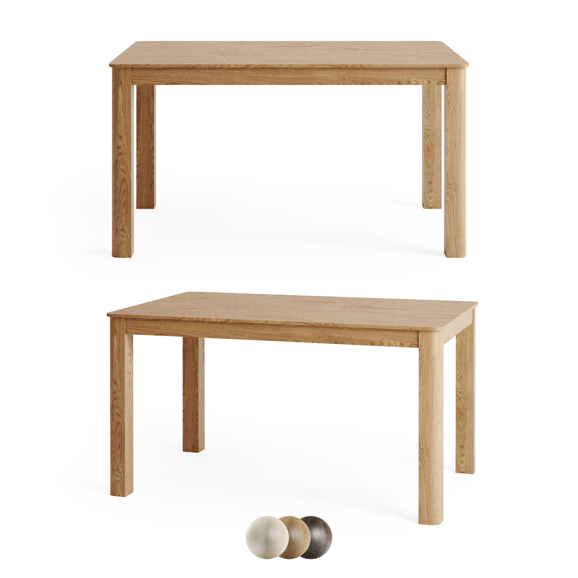 Bolia Dining Table Node 3D model_8